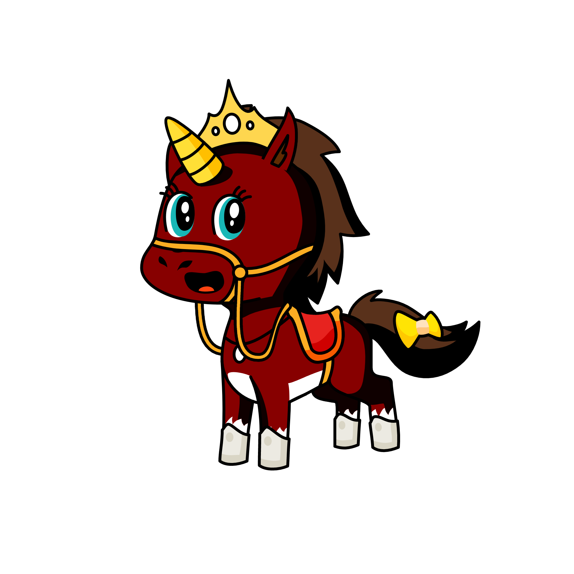Prancer, the unicorn
