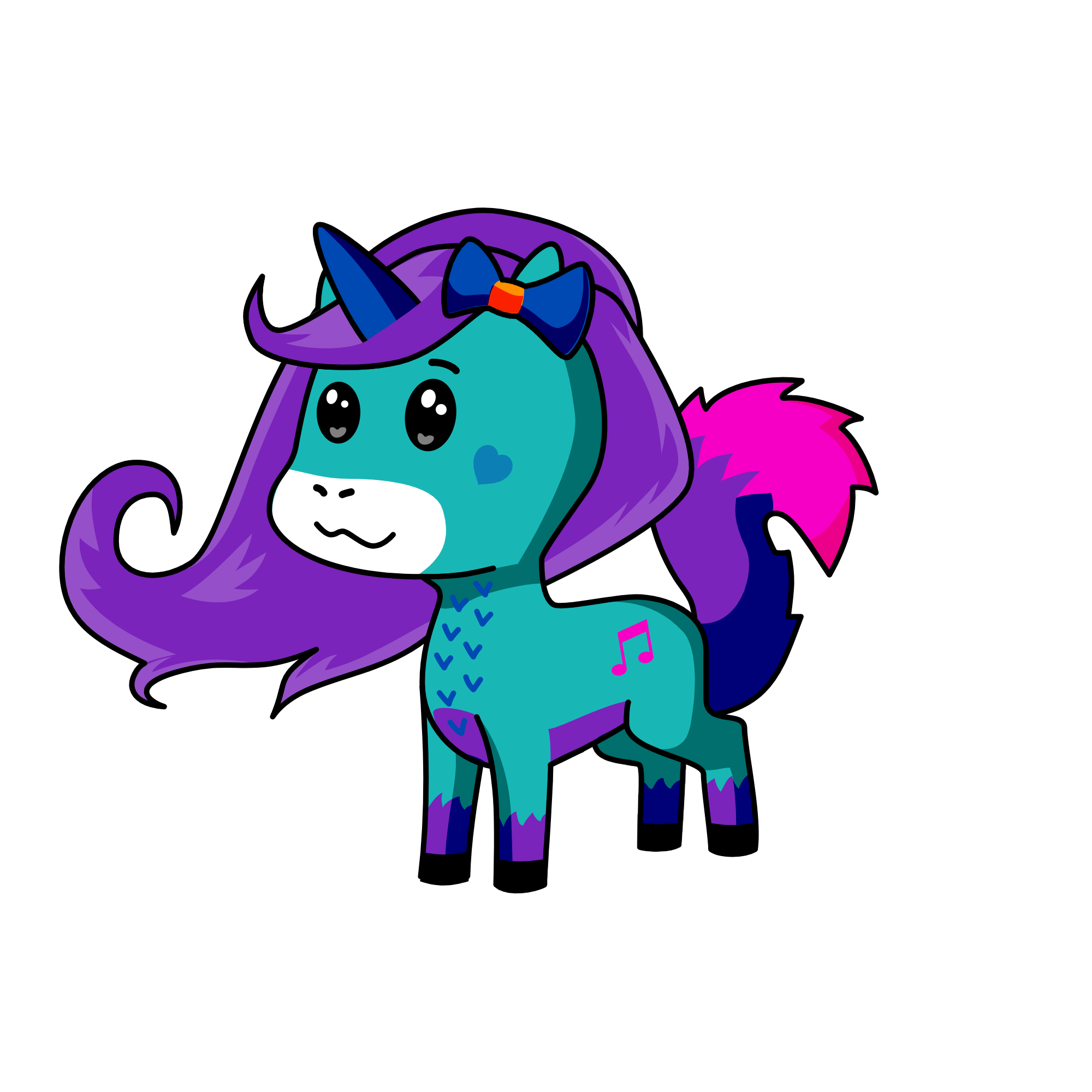evev, the unicorn