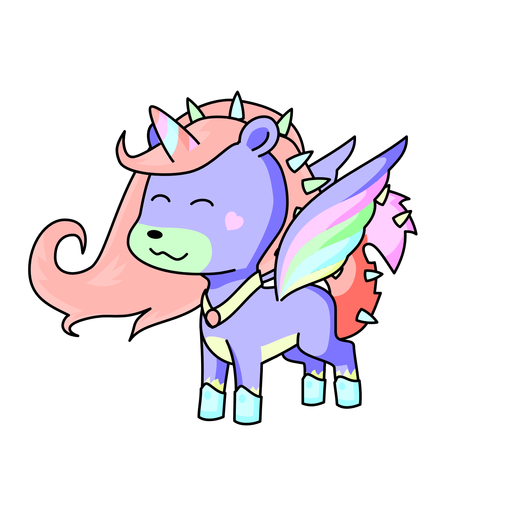 honey, the unicorn