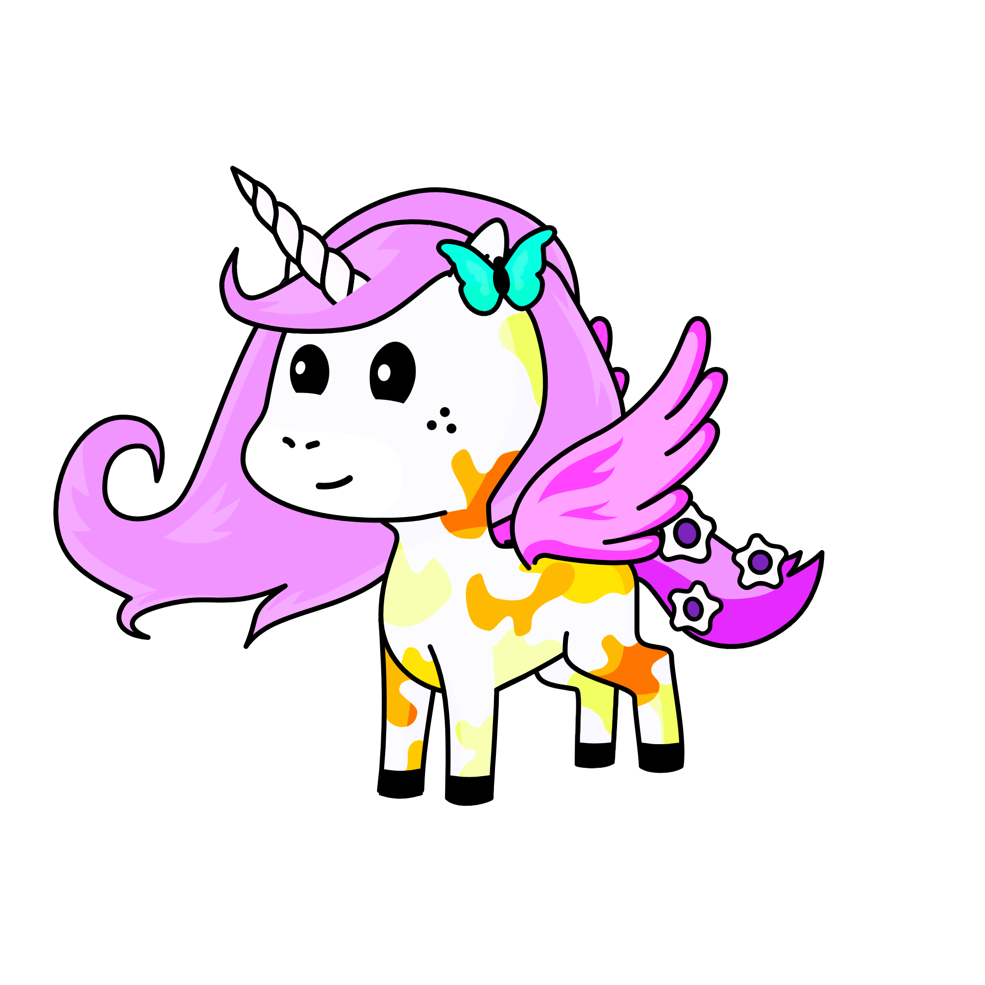 spring, the unicorn