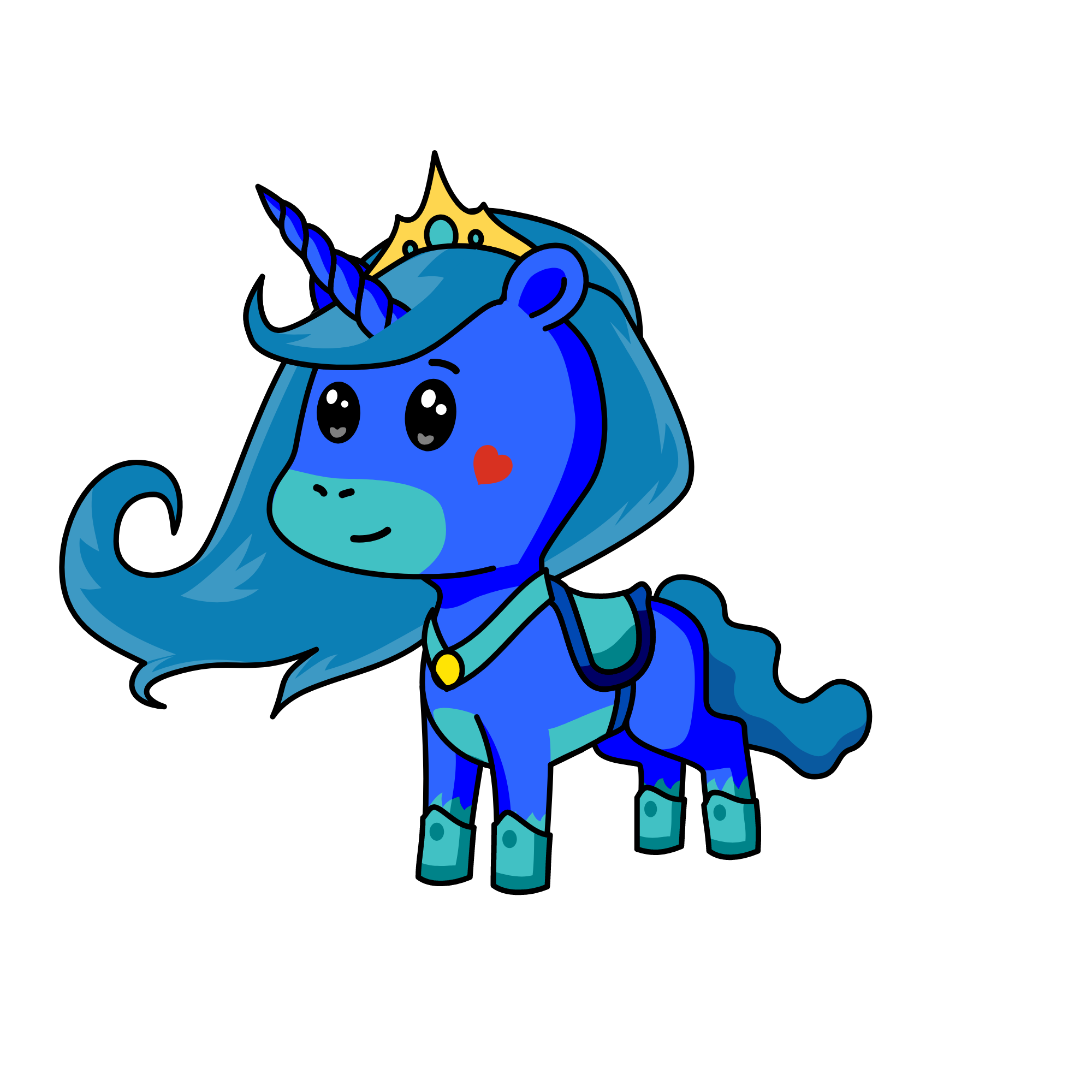 Luna, the unicorn