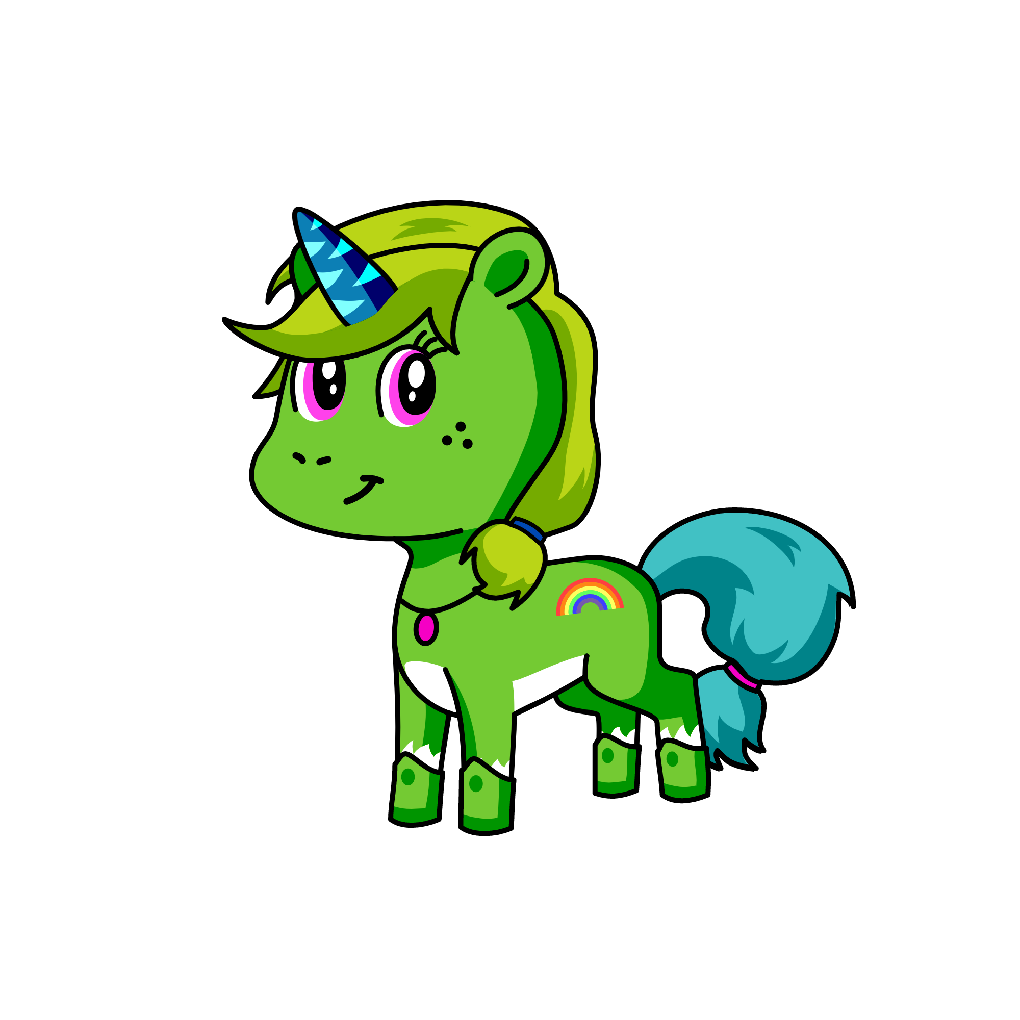 nbfnfnbng, the unicorn