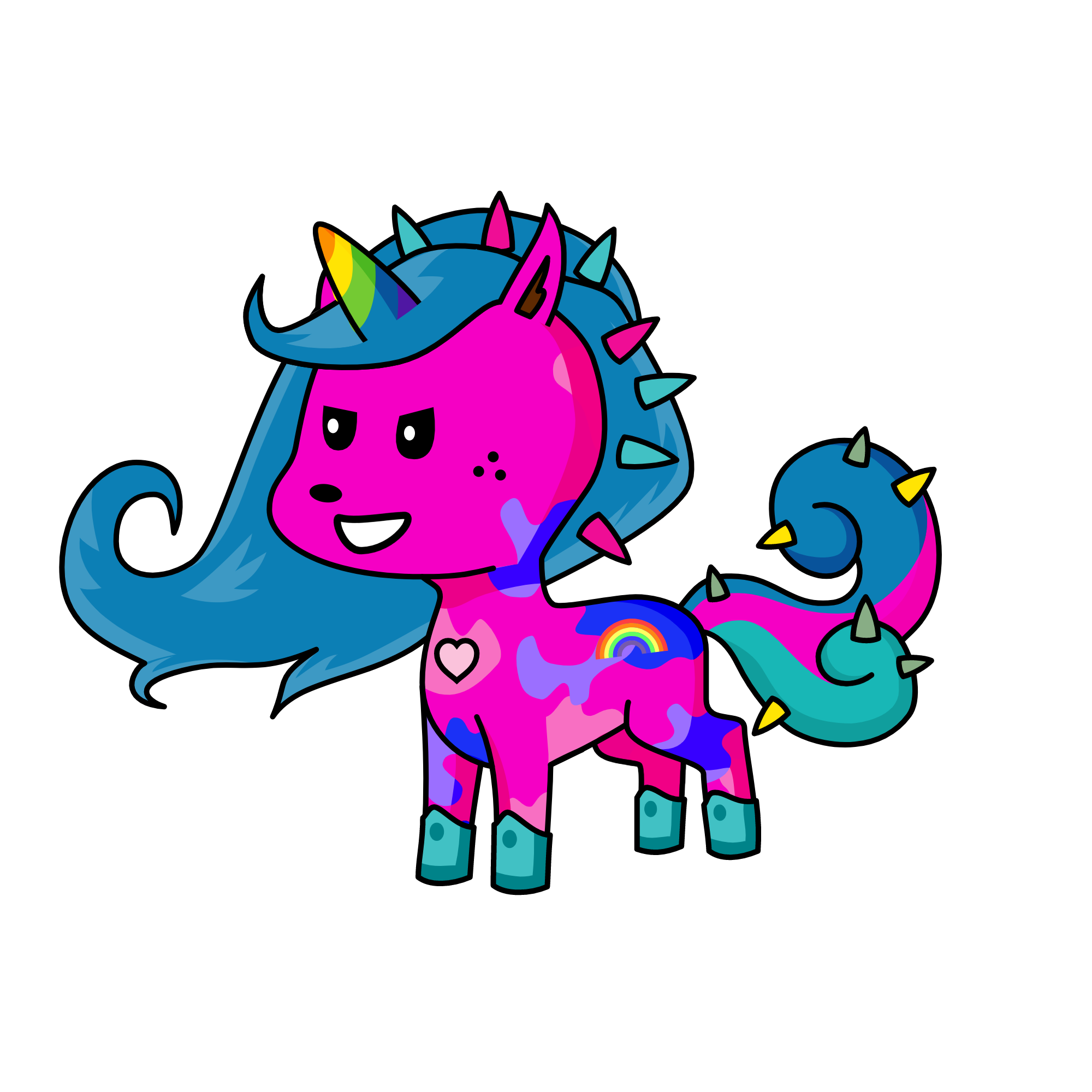 piNKK, the unicorn