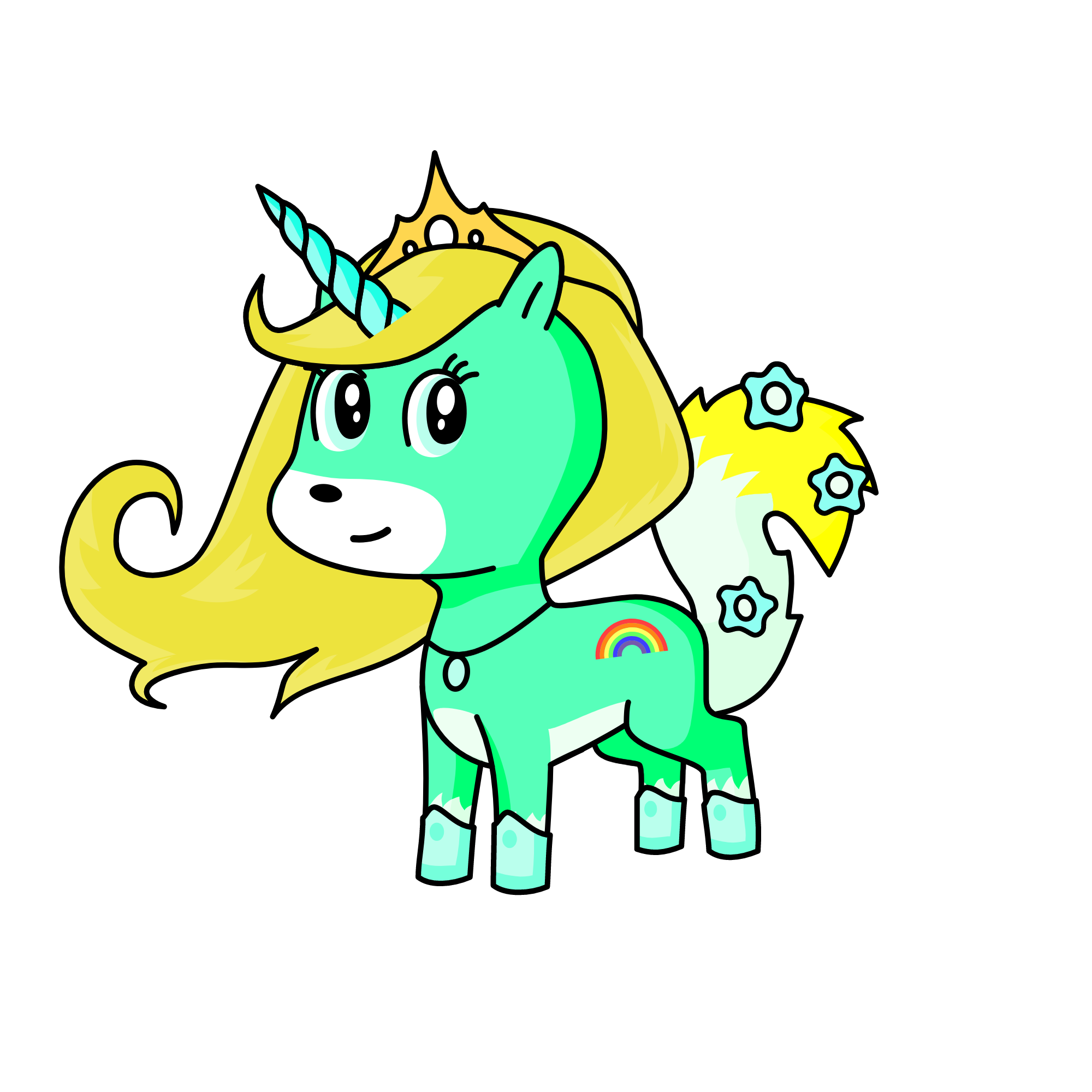 Hailey, the unicorn