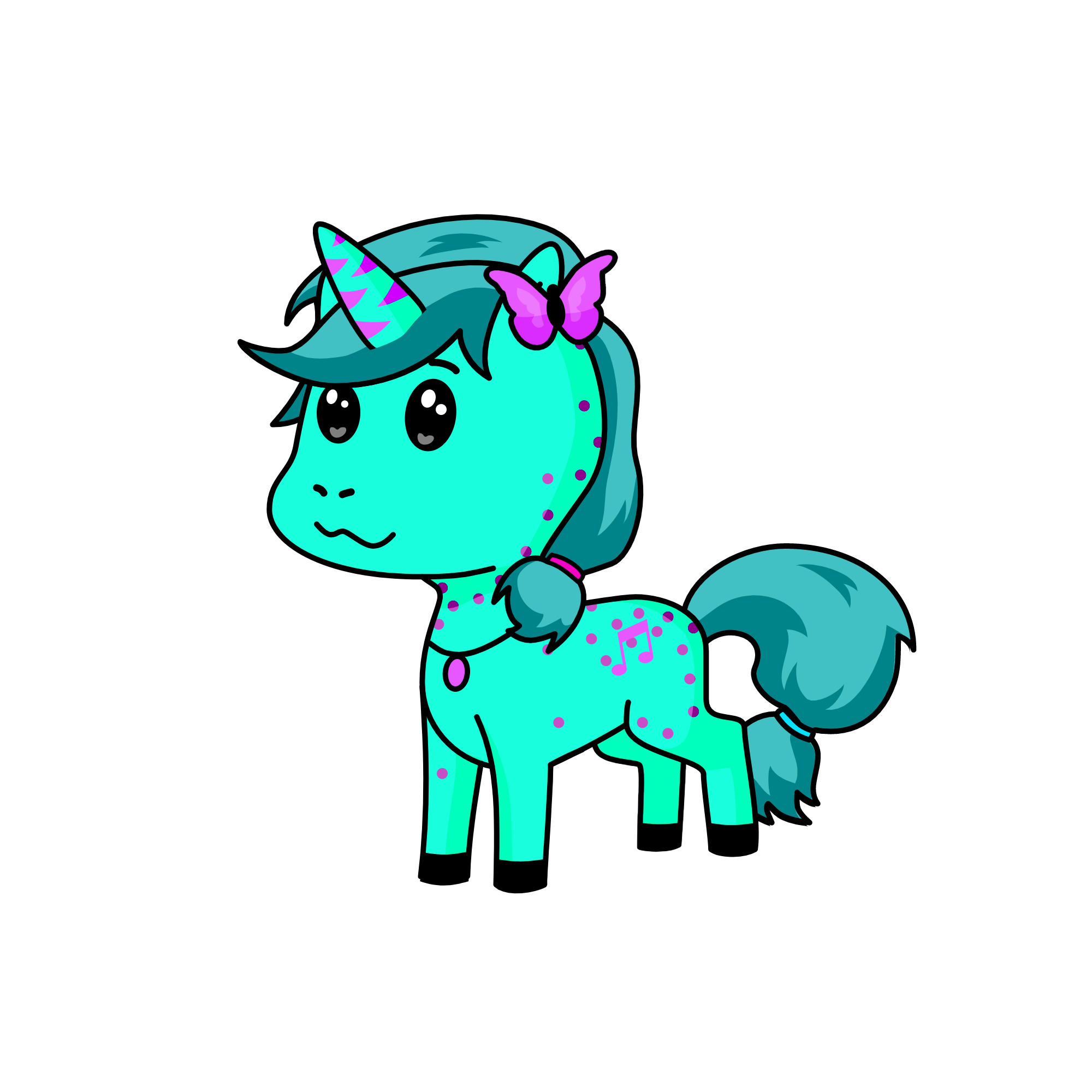 shelley, the unicorn