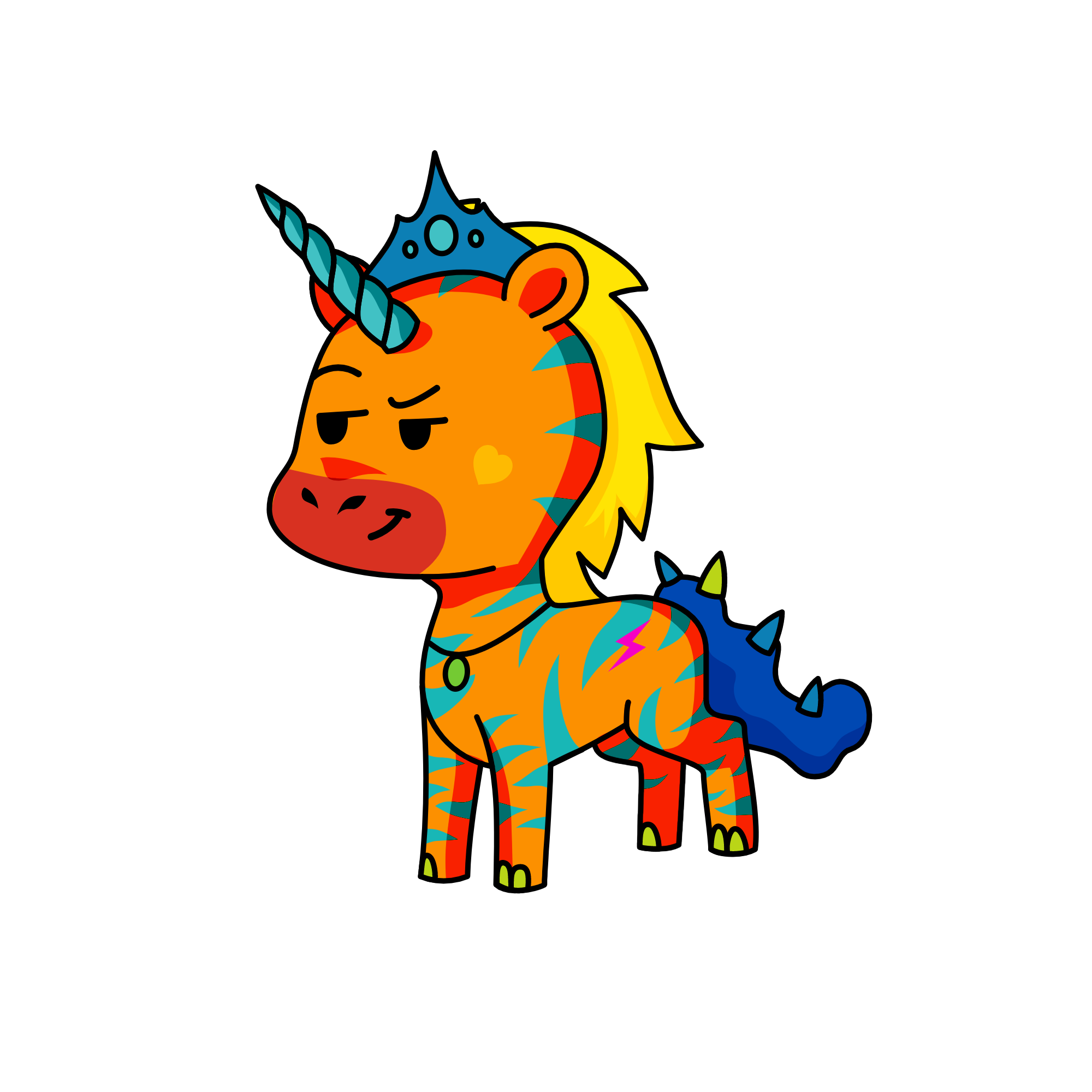 fearless, the unicorn