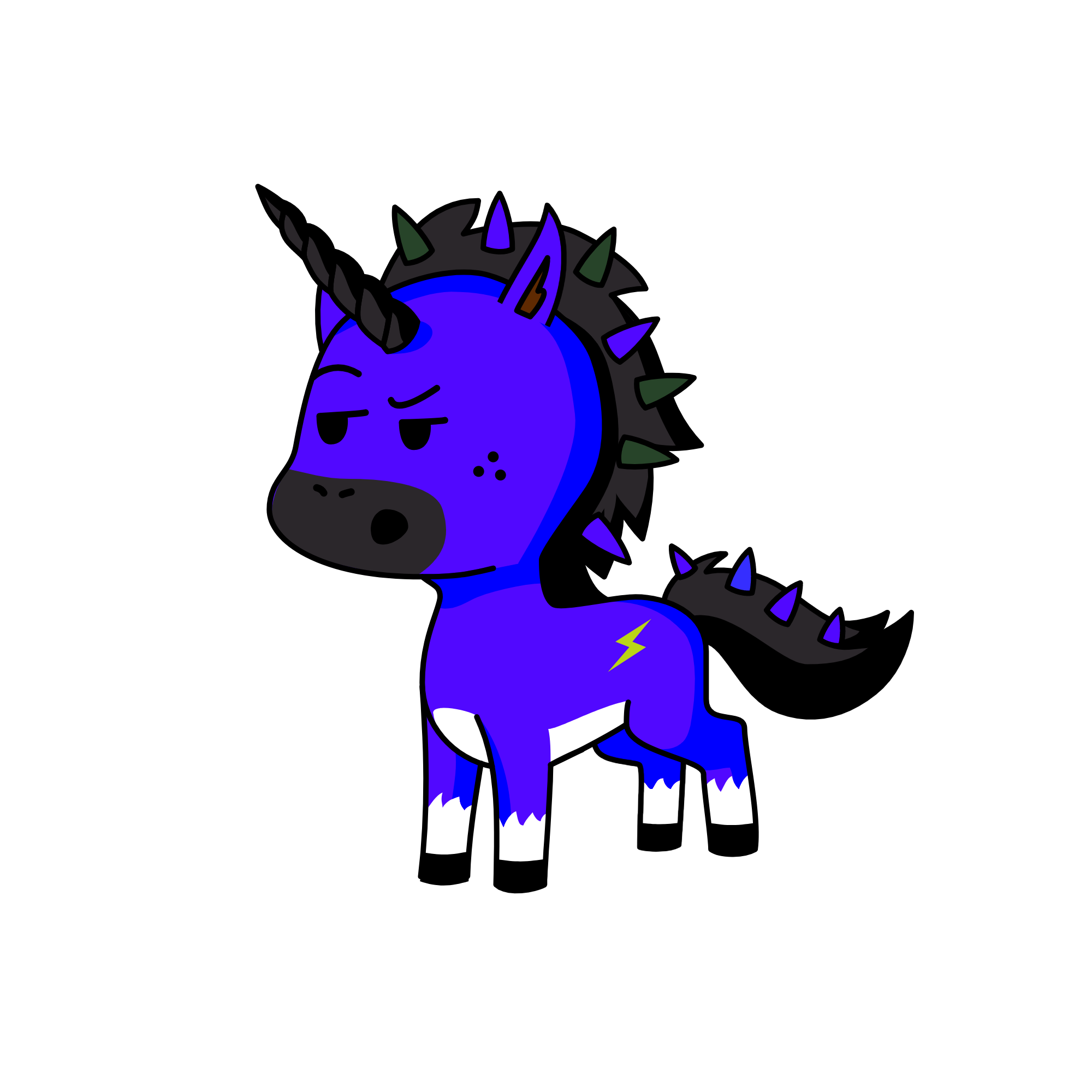 Shadow, the unicorn