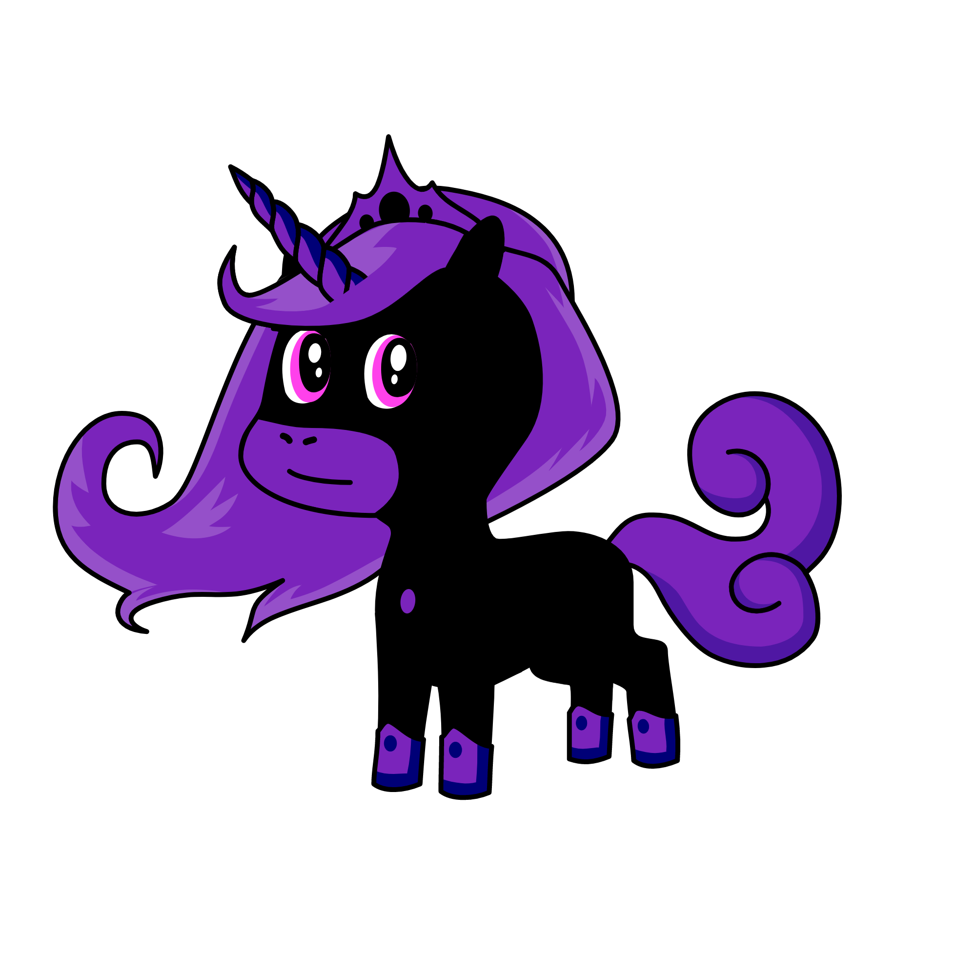 Luna, the unicorn