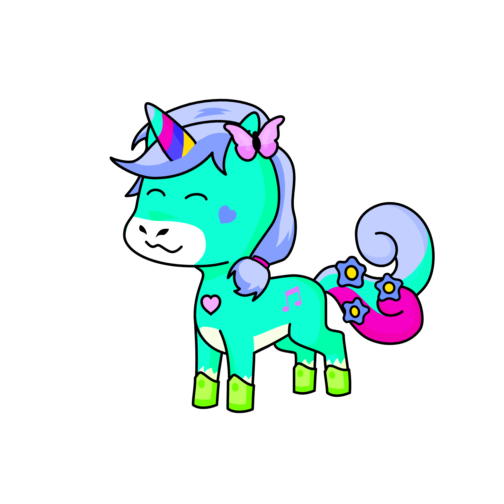 tinh nghịch, the unicorn