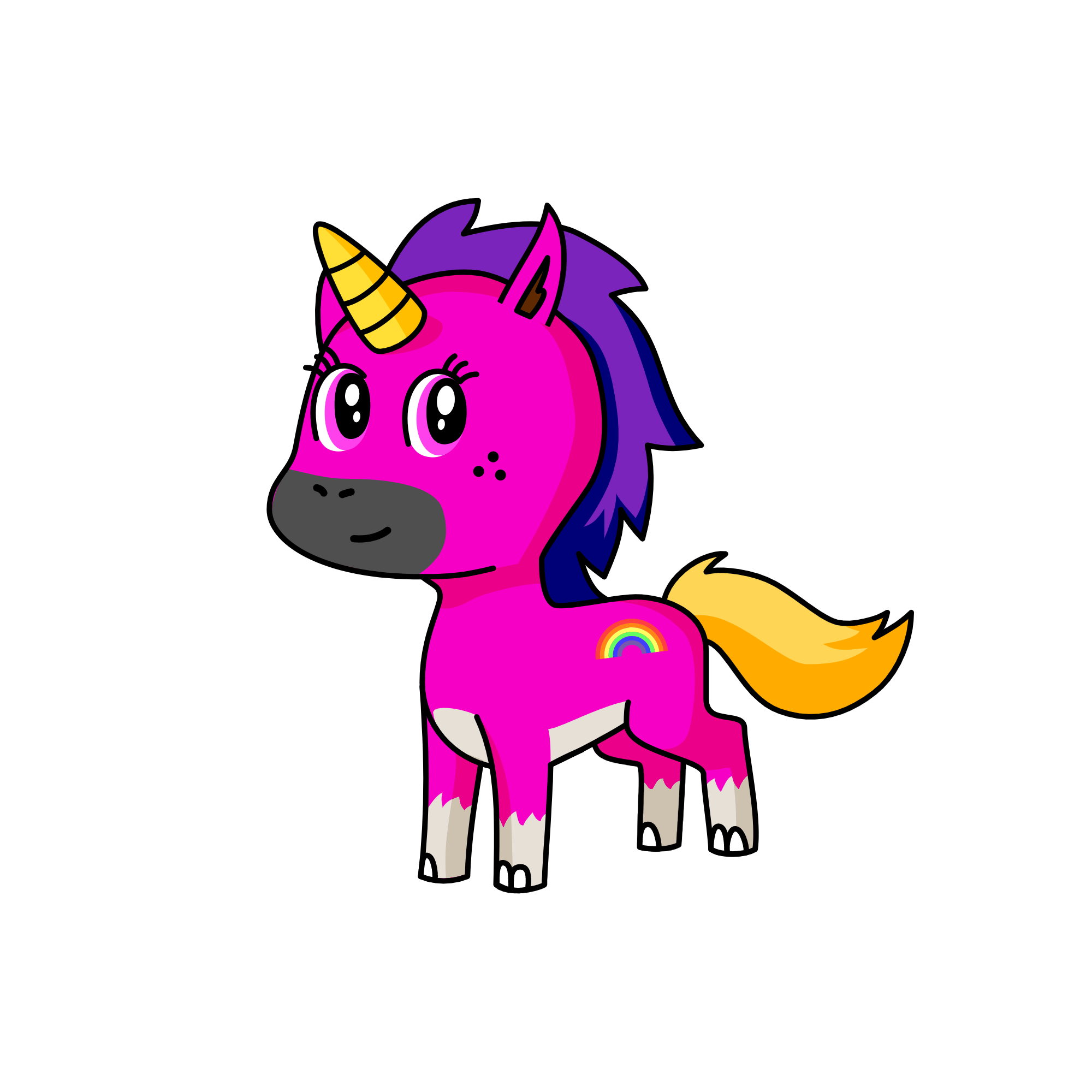 qwqwr, the unicorn