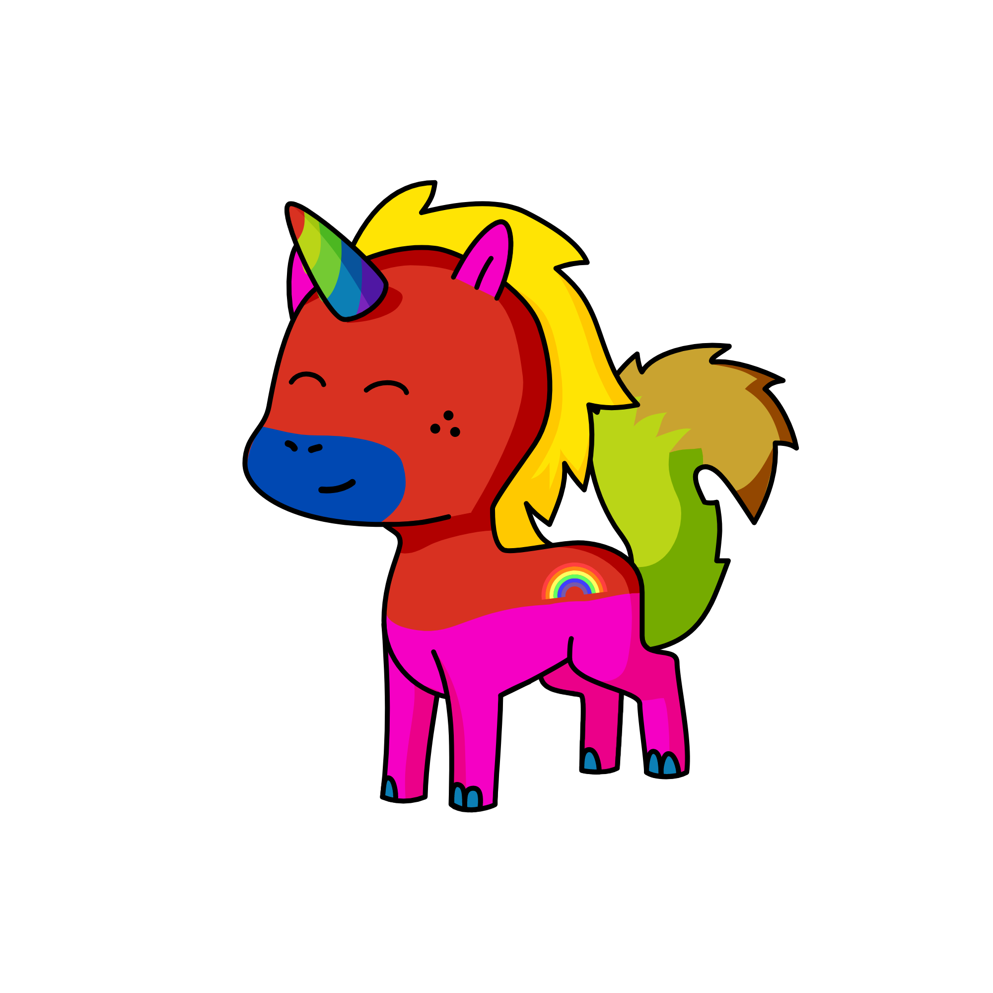 porni, the unicorn
