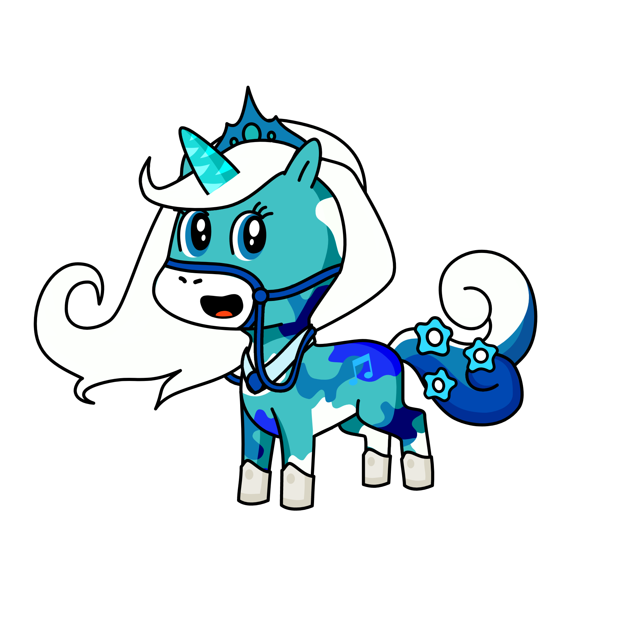 Rhiha, the unicorn