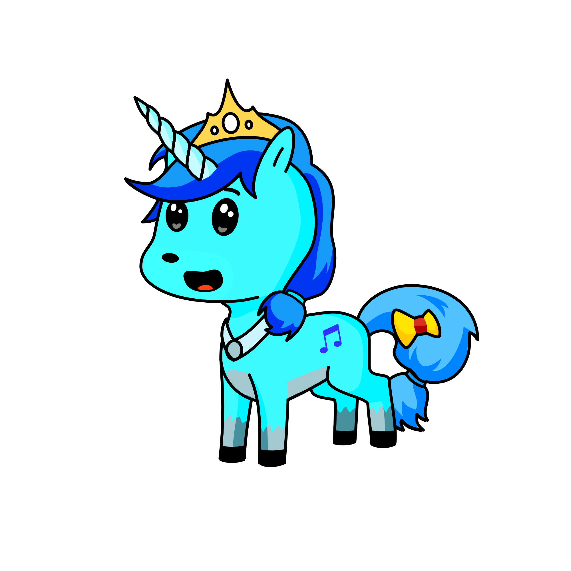 ❄, the unicorn