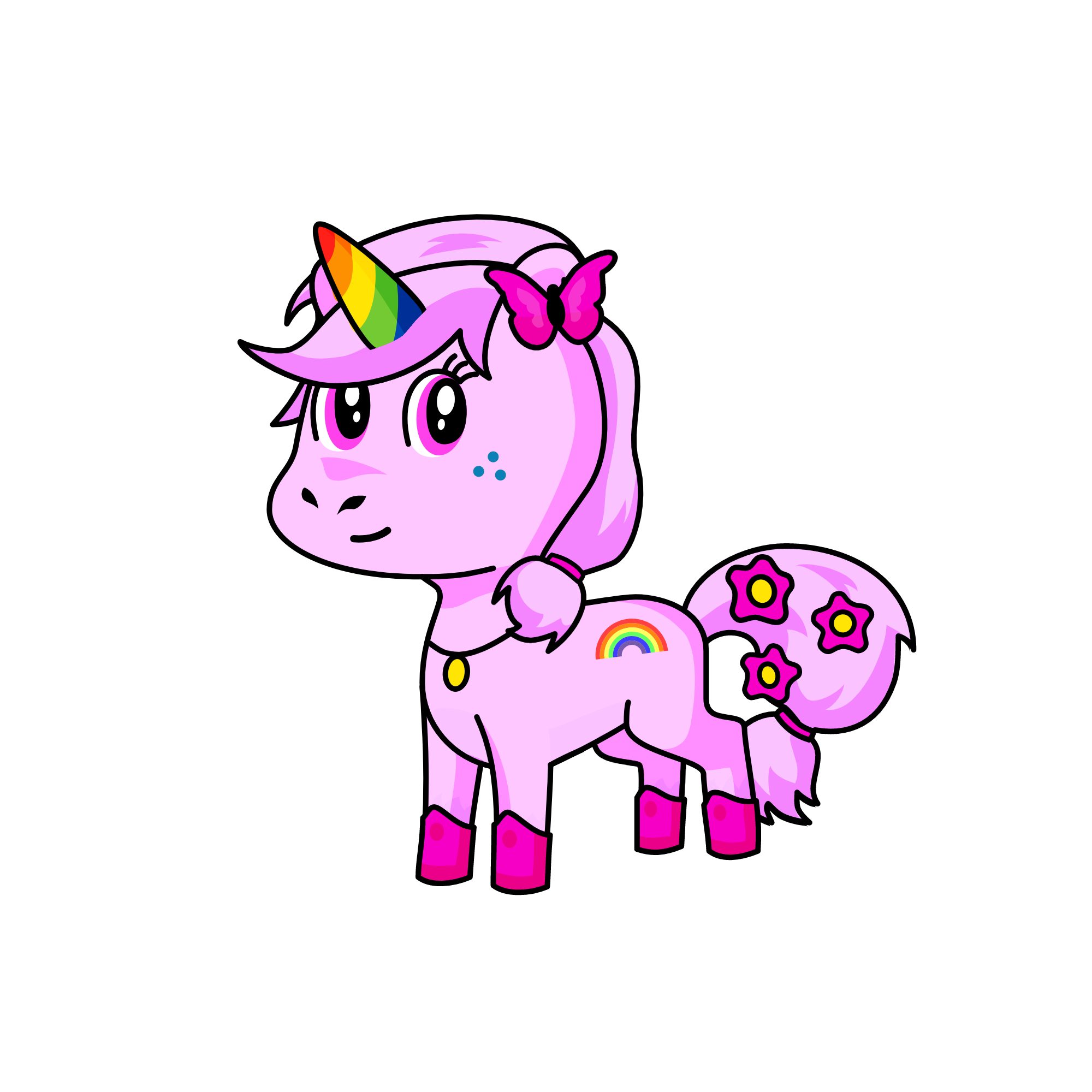 Angela, the unicorn