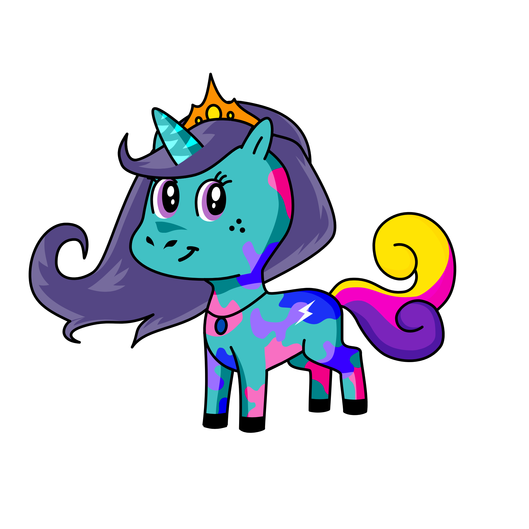 Sparkle, the unicorn