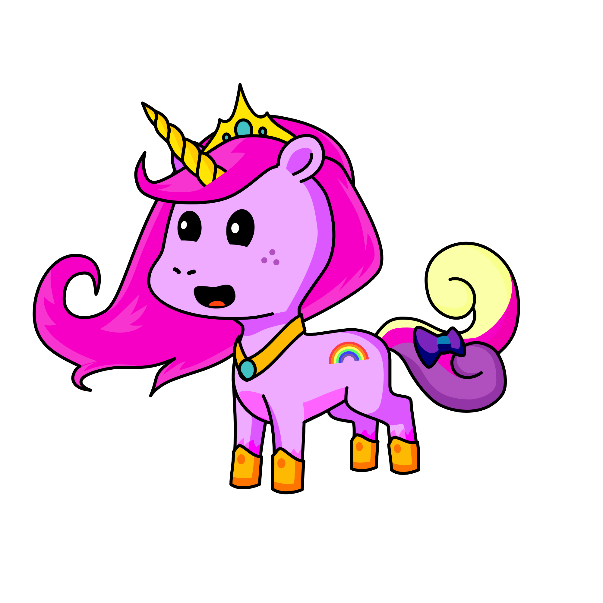 Princess Sarah, the unicorn