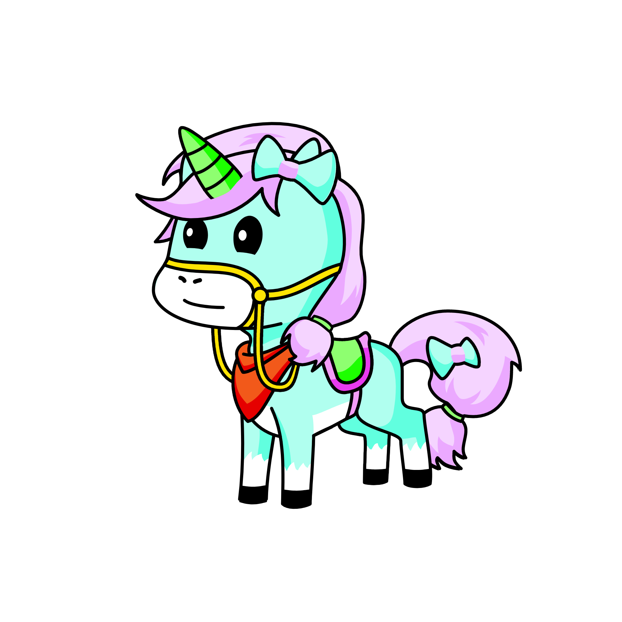chăm chỉ, the unicorn