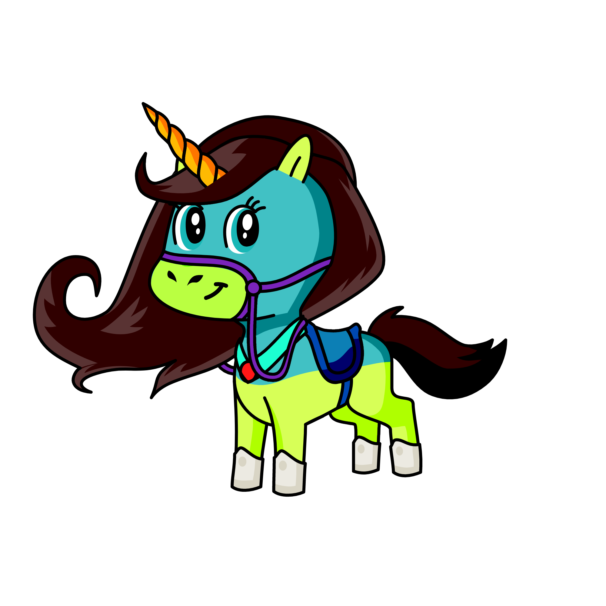 mi amiga, the unicorn