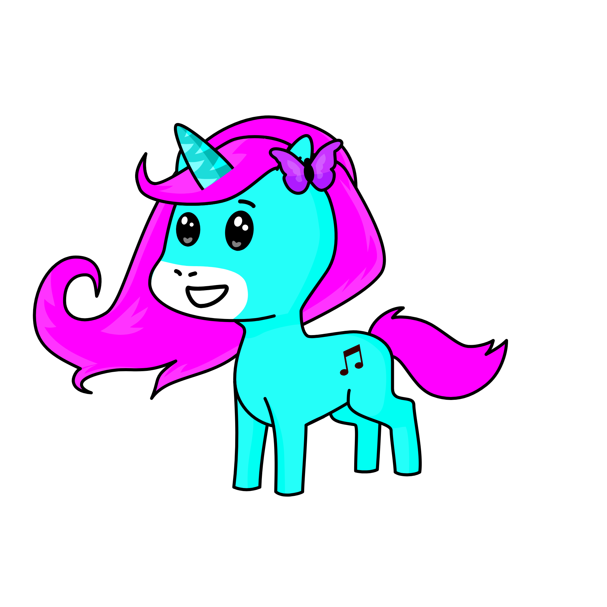 melodika, the unicorn