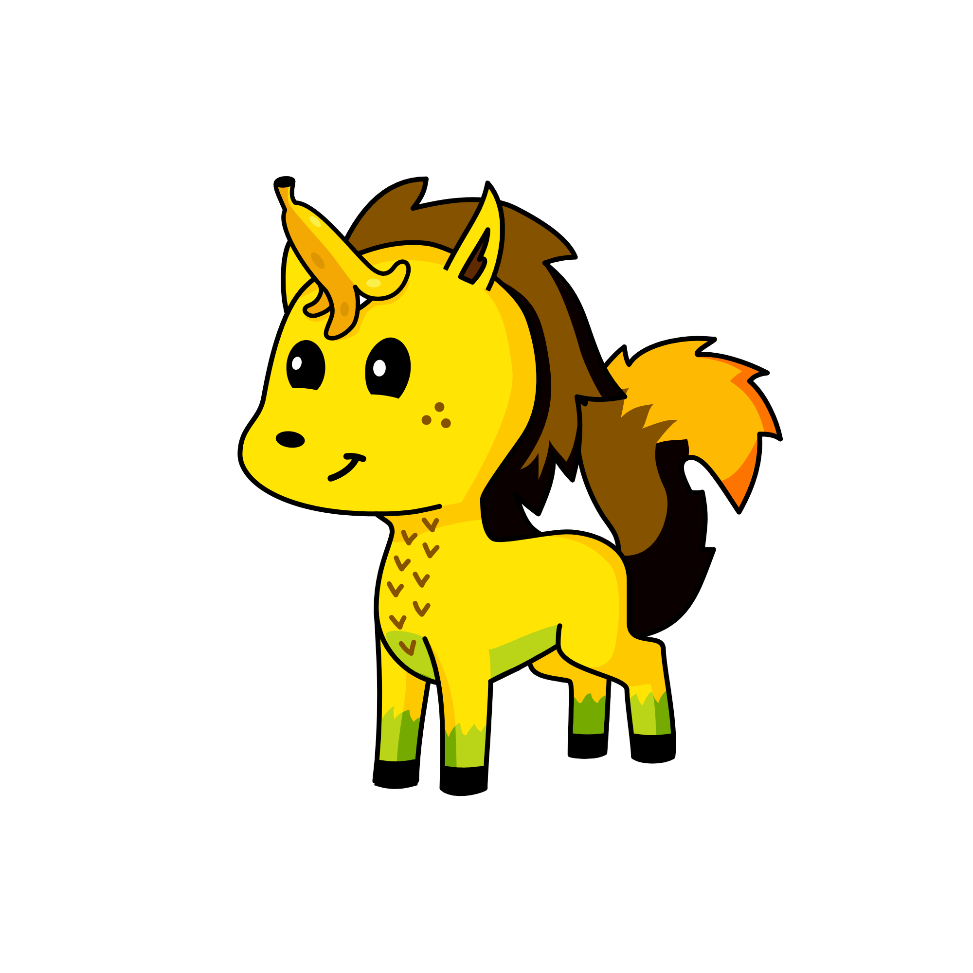 Bannana, the unicorn