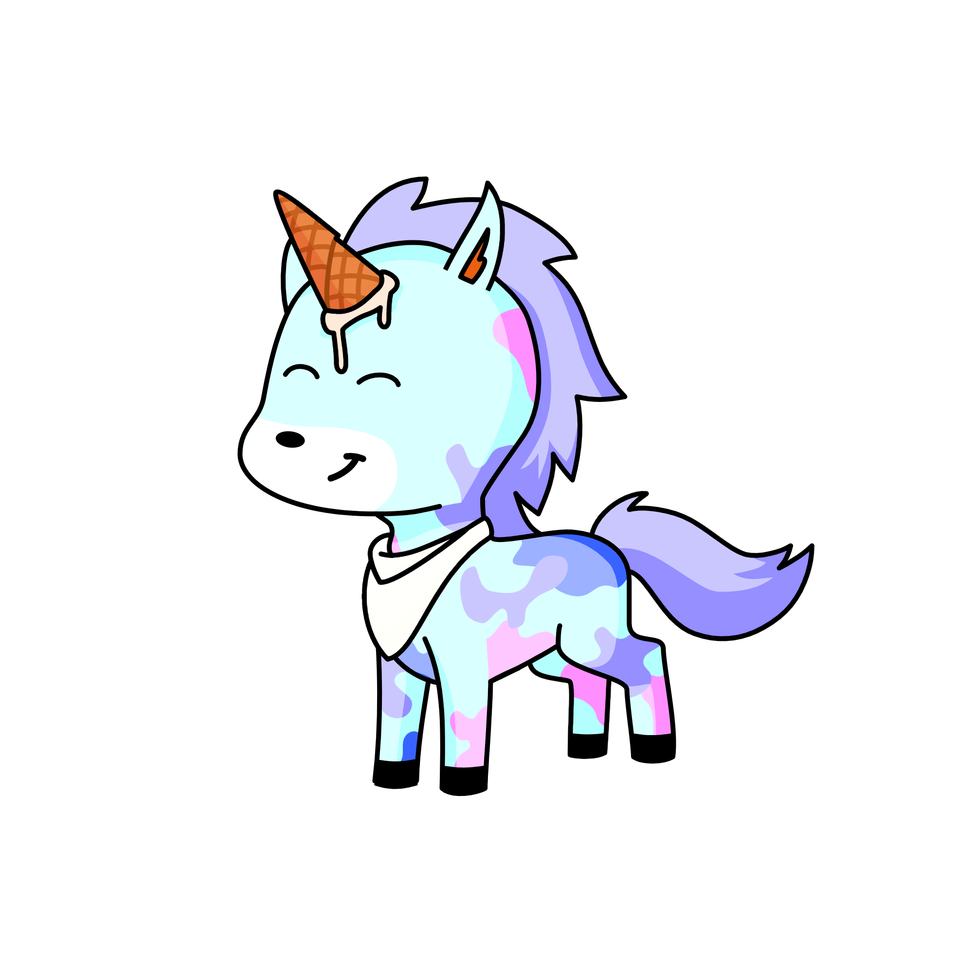 Ice Cream Queen, the unicorn