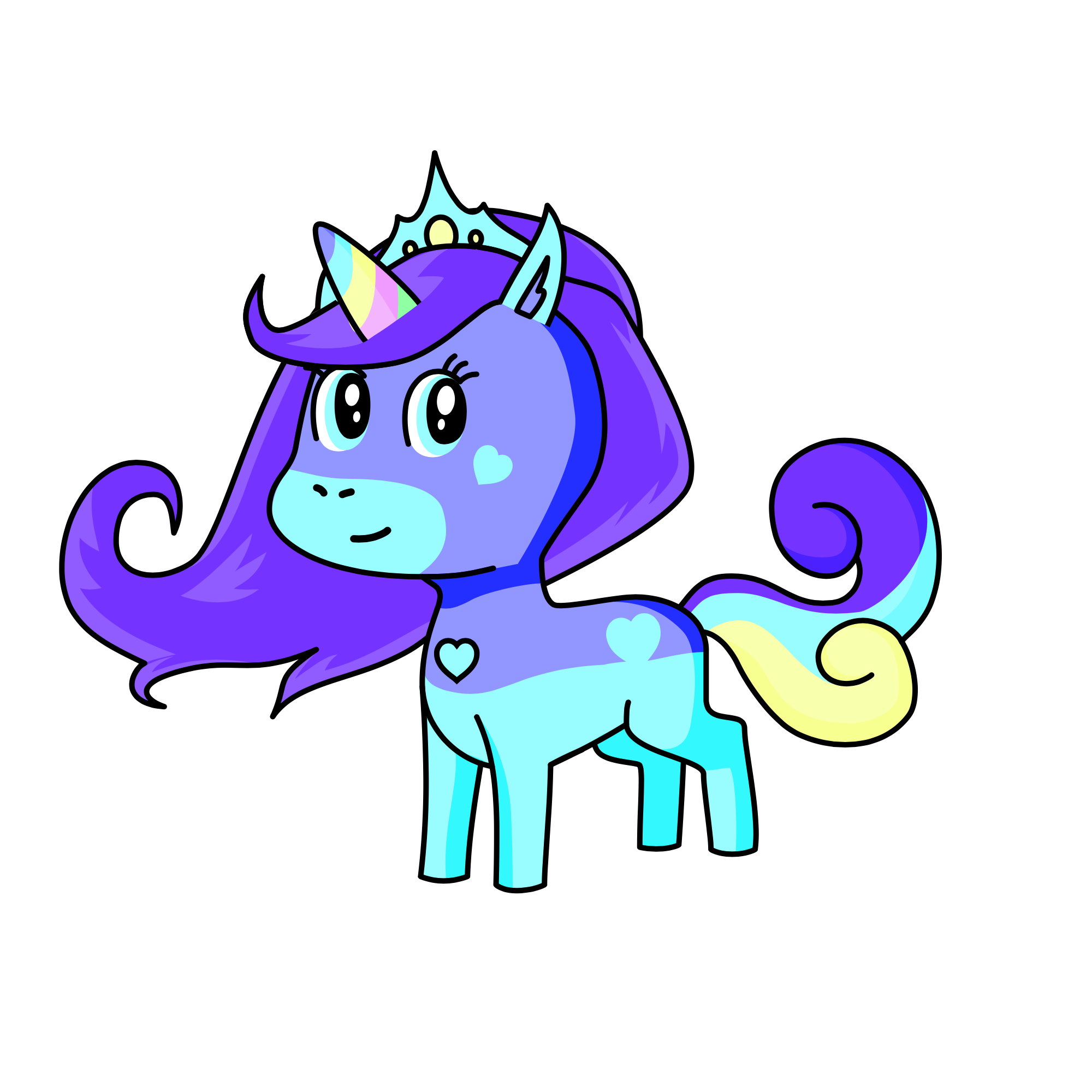 Destiny Moon, the unicorn