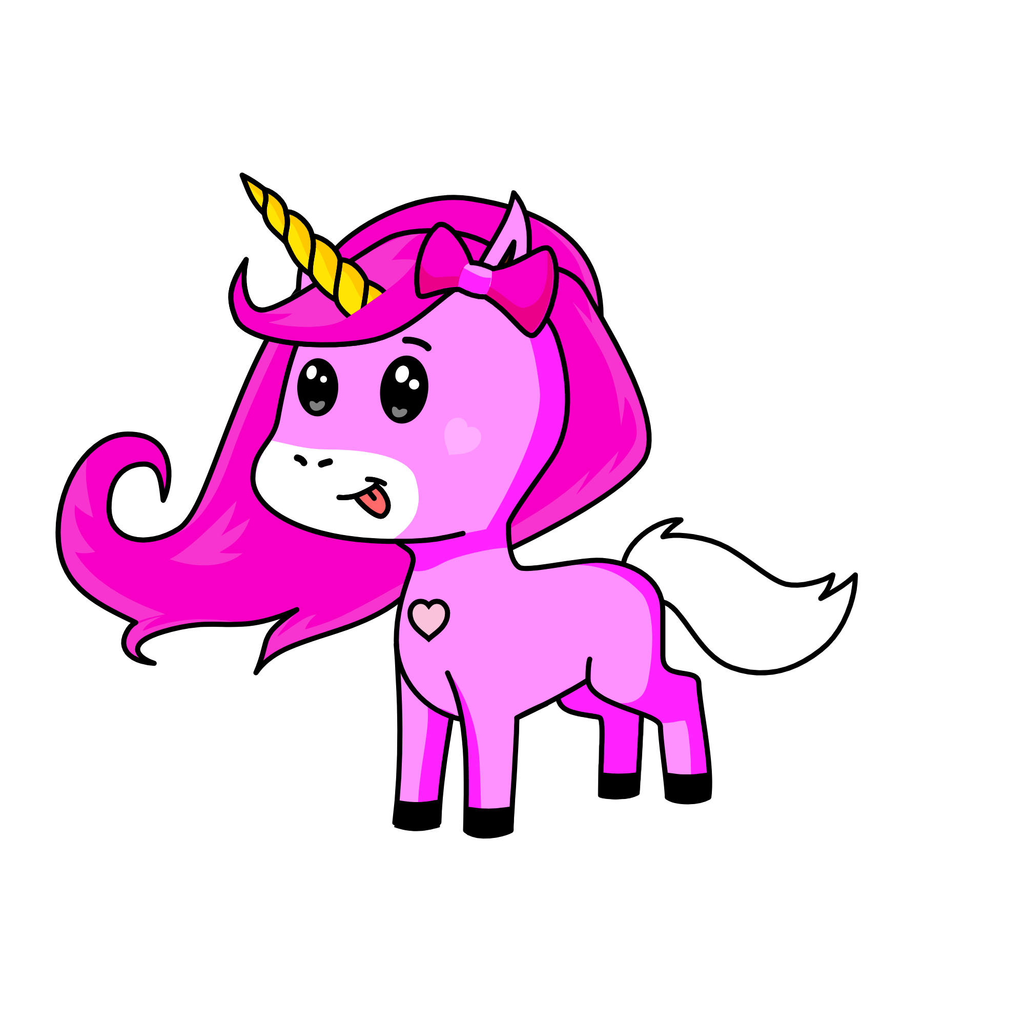 funny fun, the unicorn