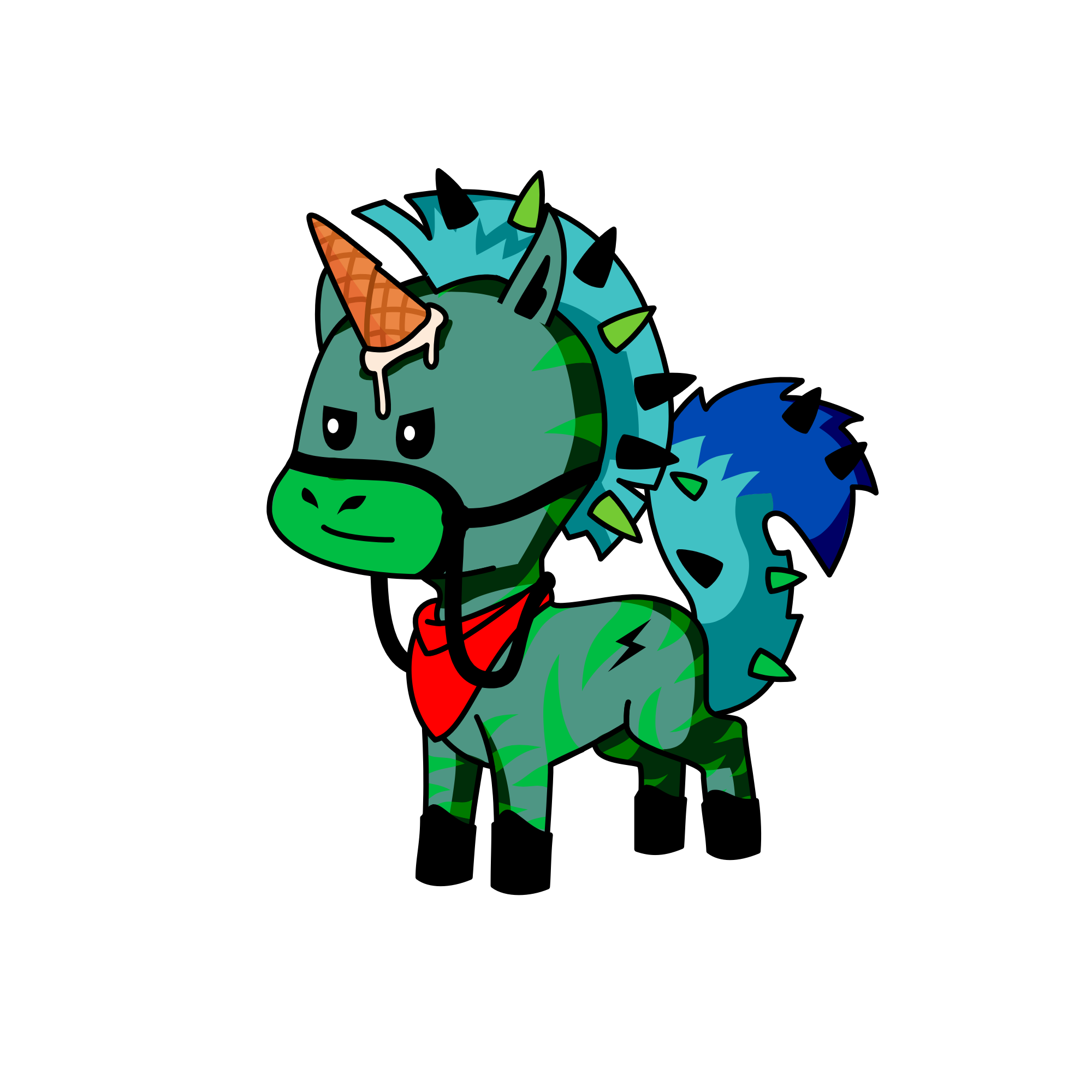 Spkike, the unicorn