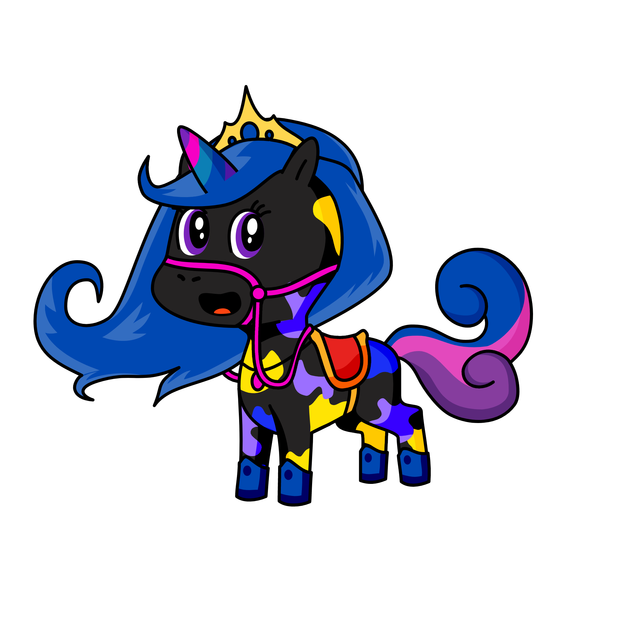 Nighttime Sparkle, the unicorn