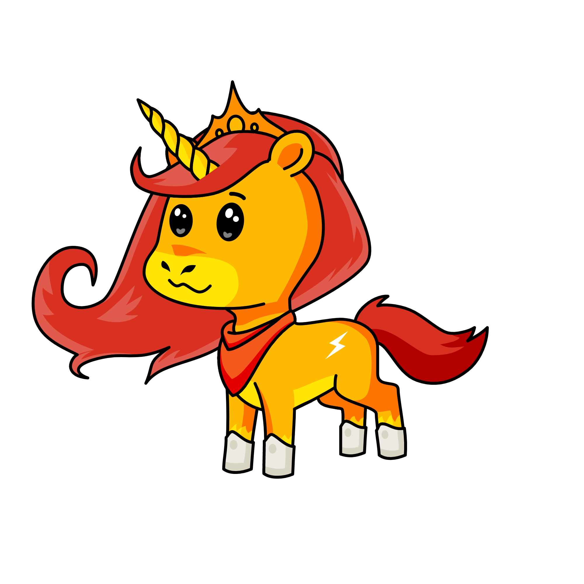 Queen Sunny, the unicorn