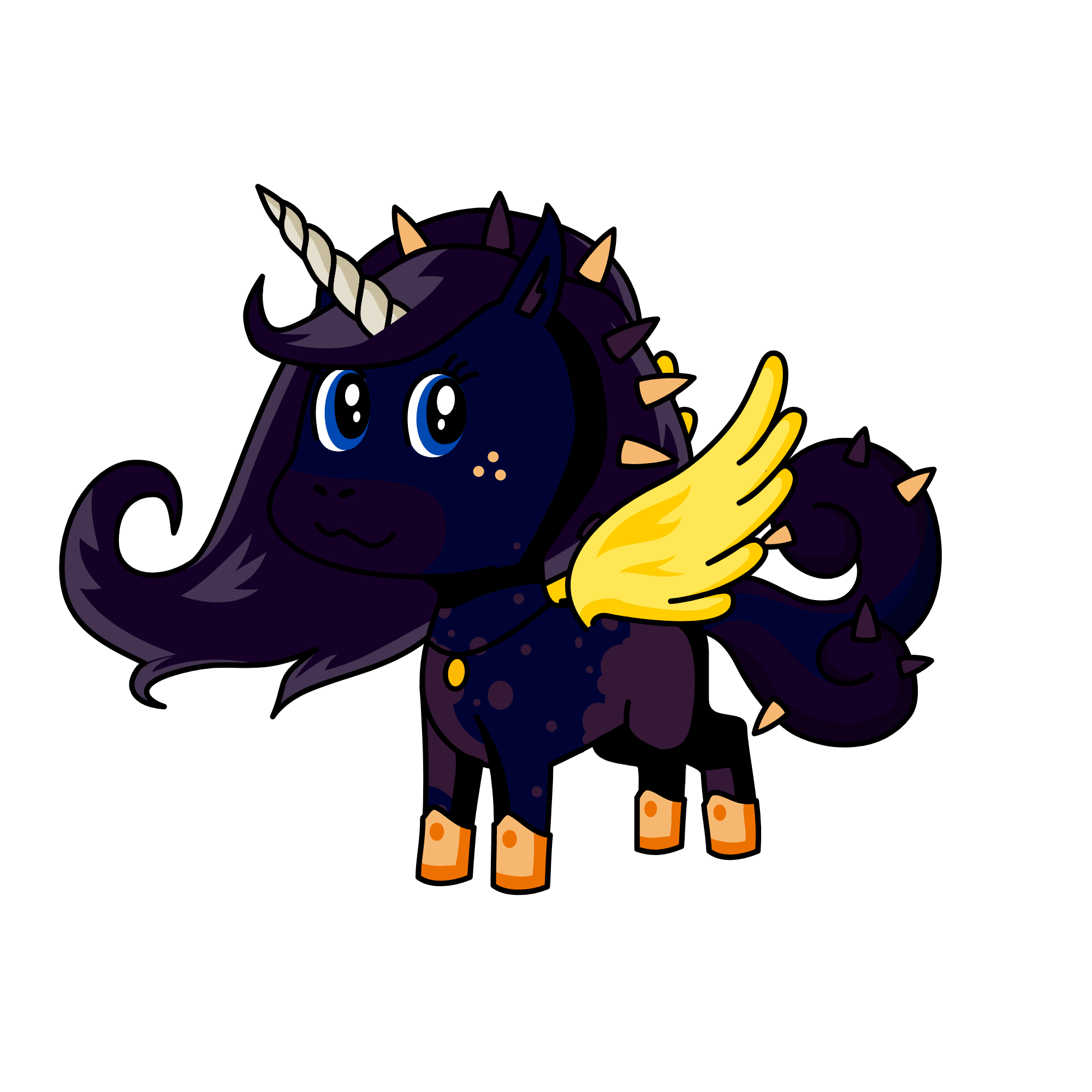 spazz, the unicorn
