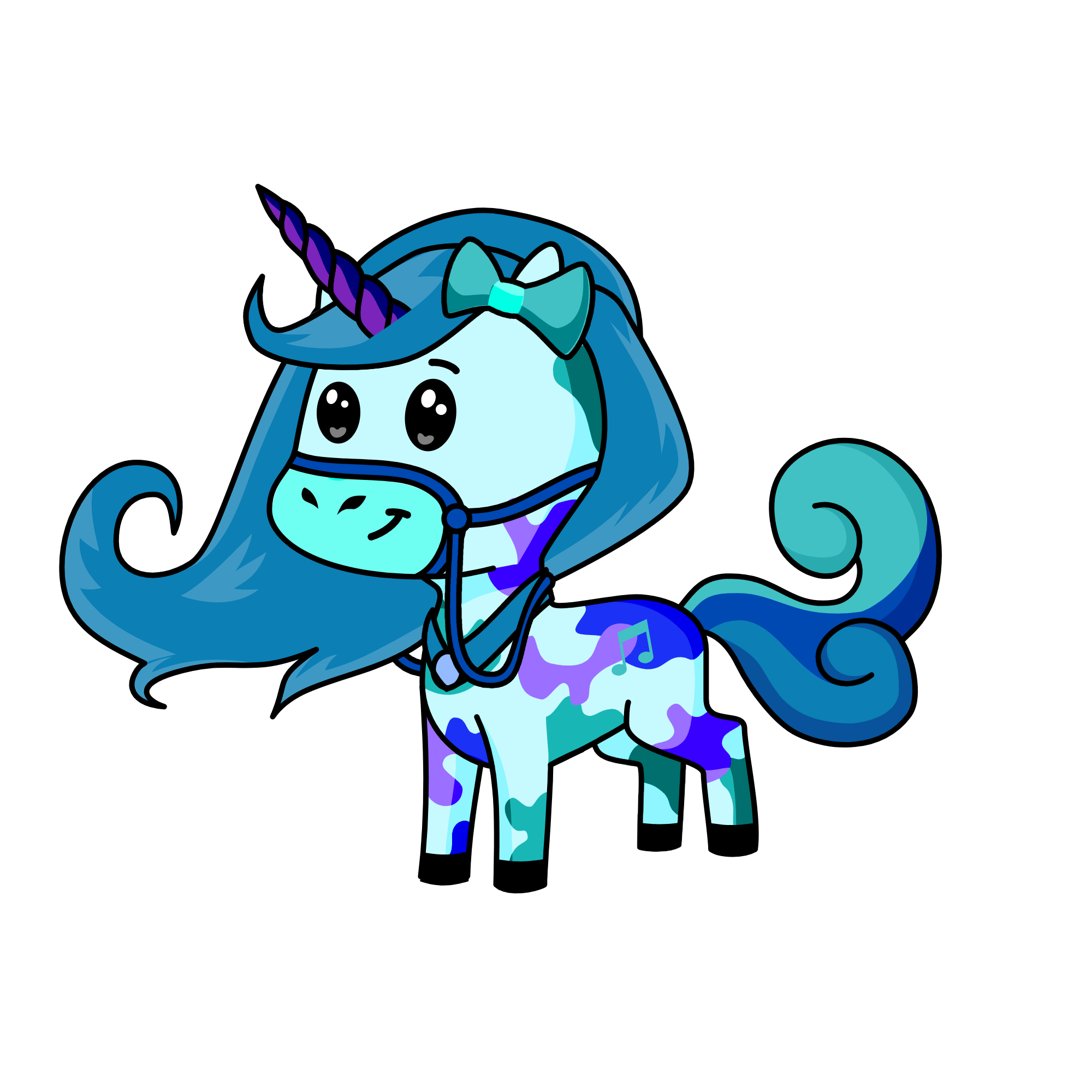 winter, the unicorn