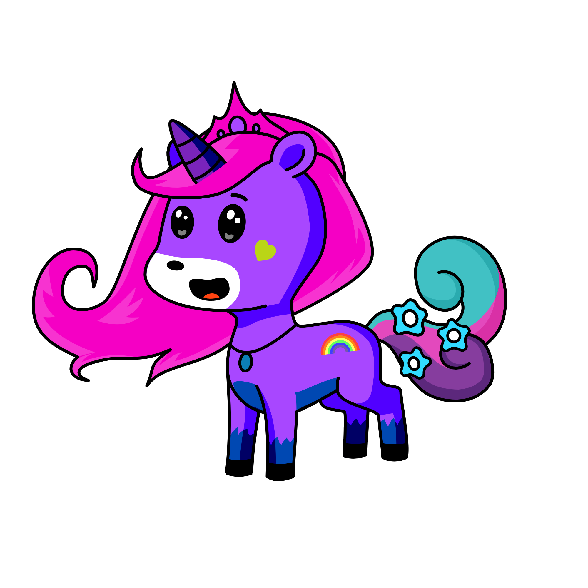Apmau, the unicorn