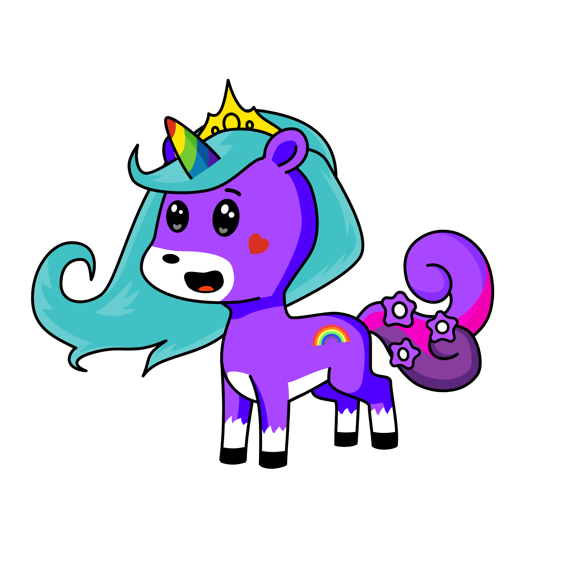 Apmau, the unicorn