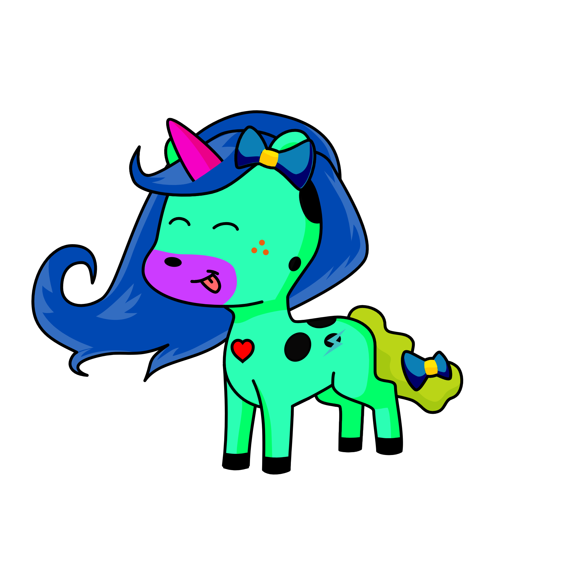 yhgtfvbbjkim, the unicorn