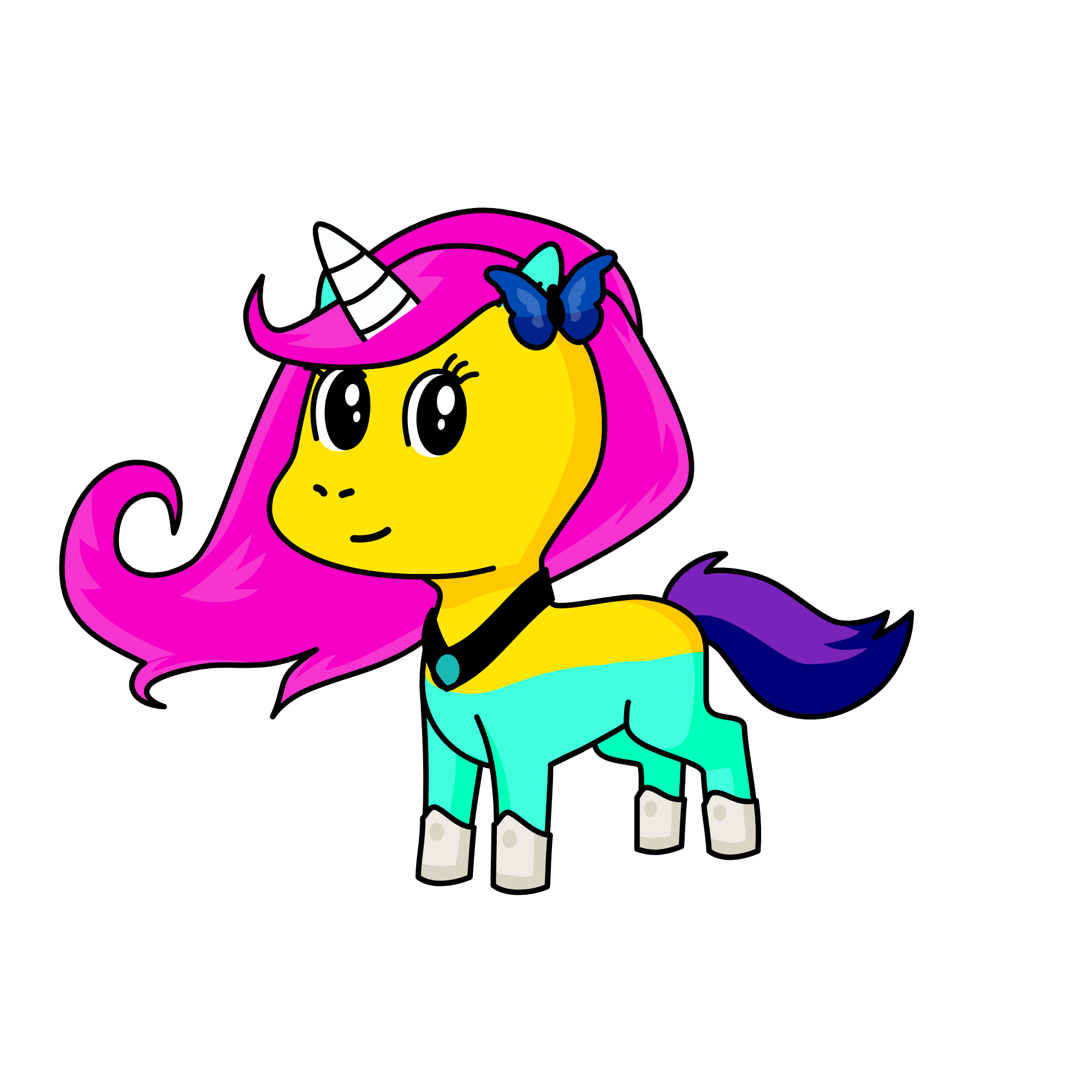 princess, the unicorn