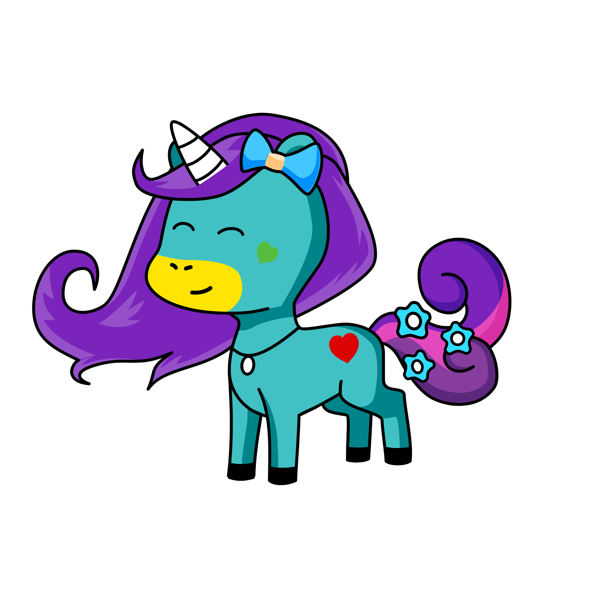 a, the unicorn