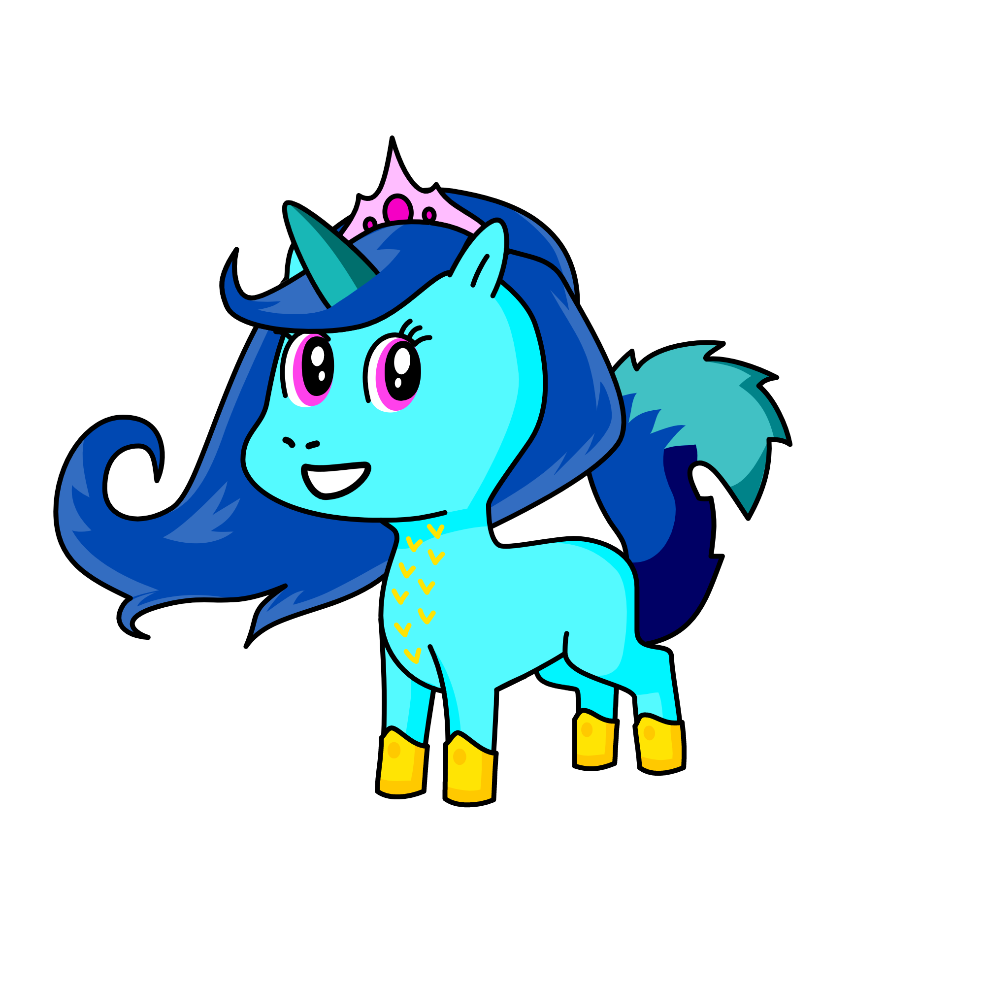 rising godess, the unicorn