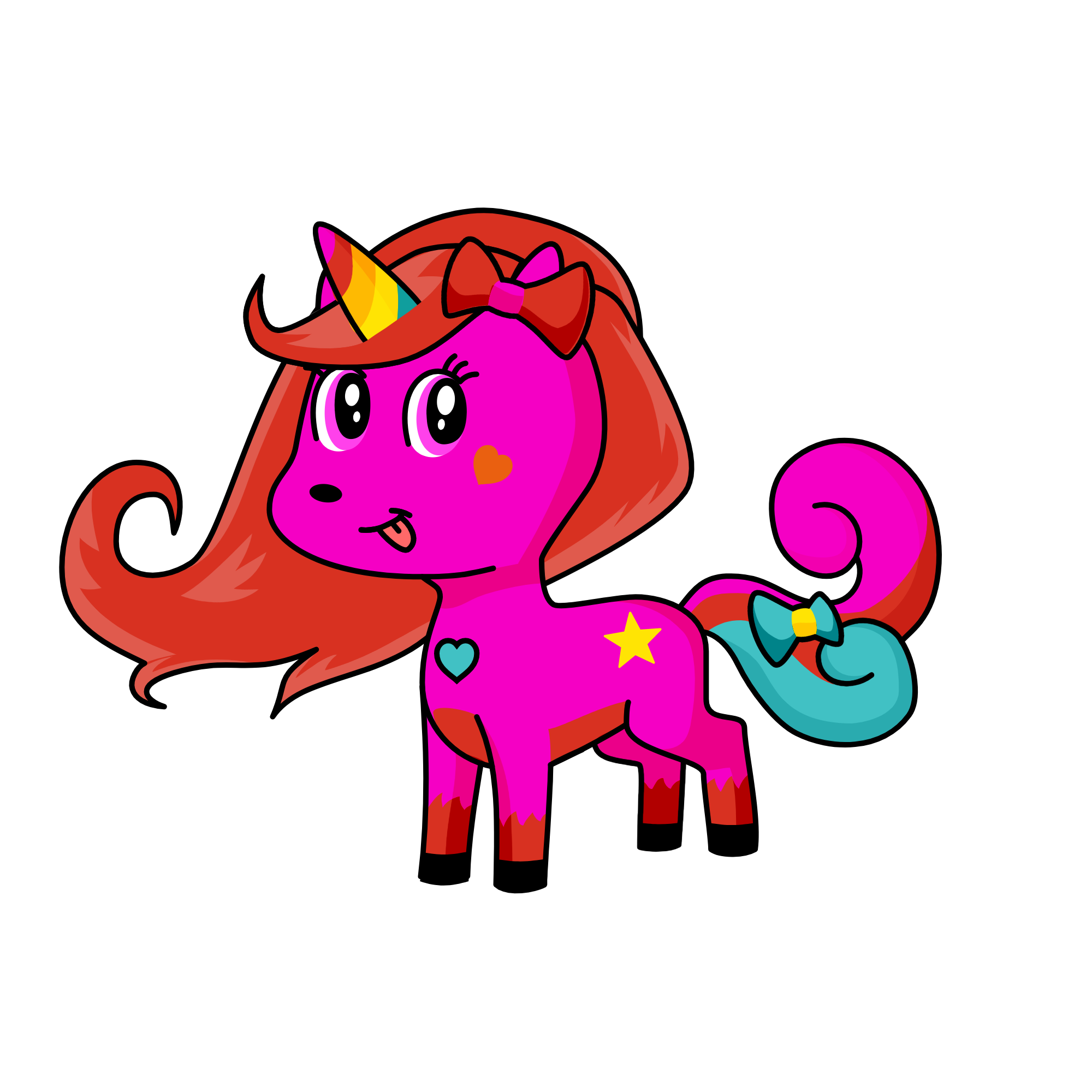 Iris, the unicorn