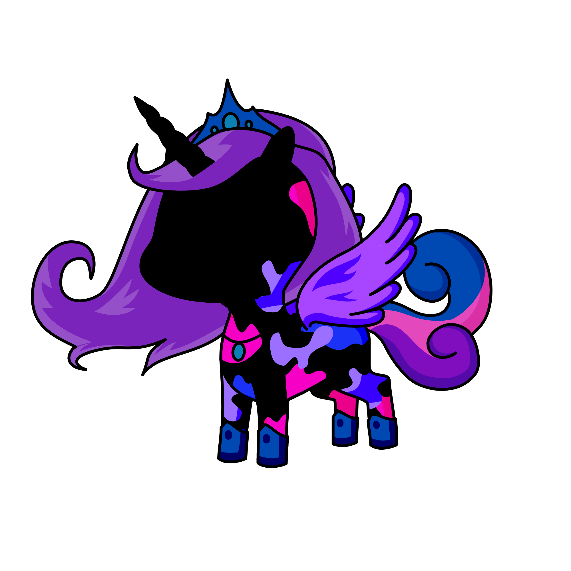 Moonstone, the unicorn