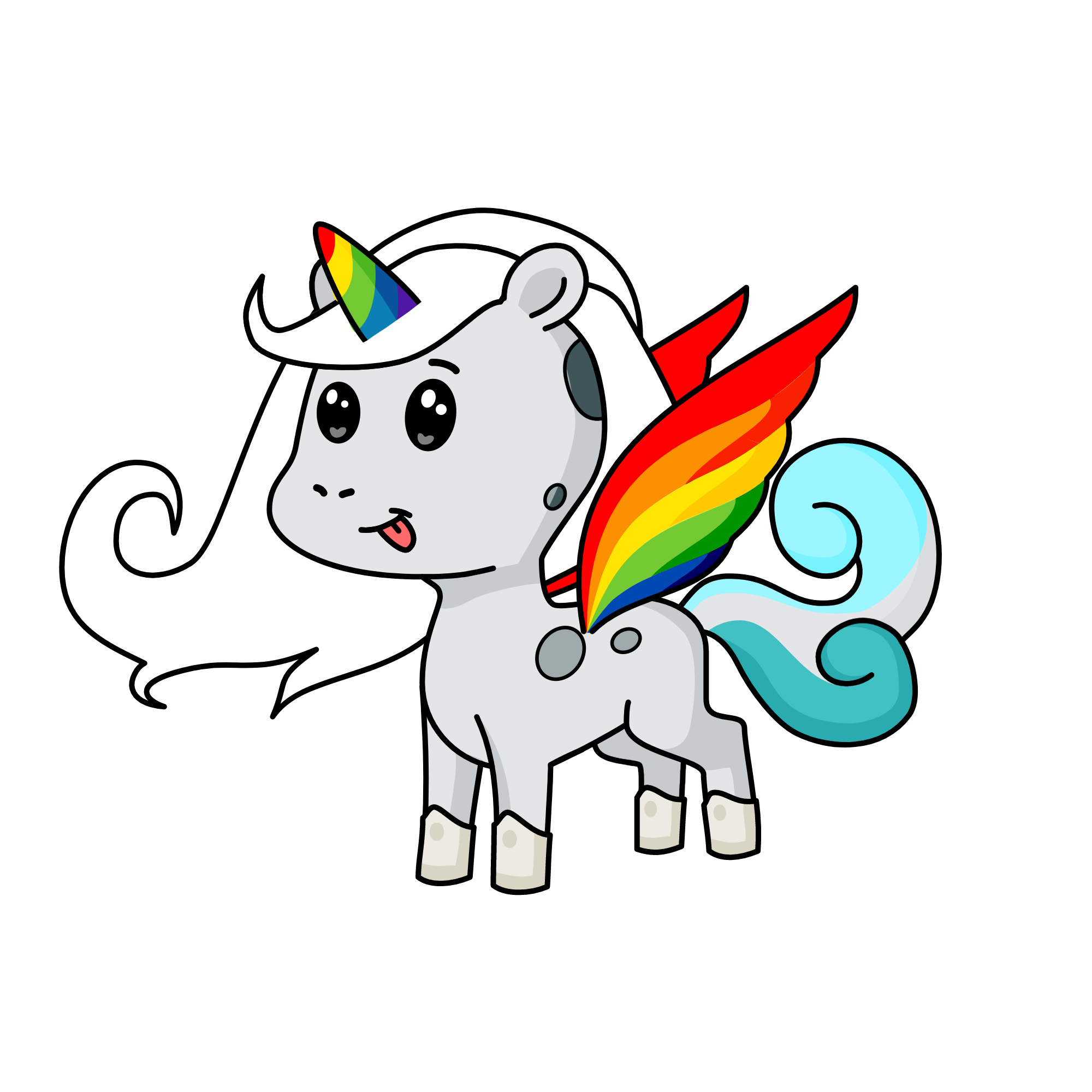 Cloud, the unicorn
