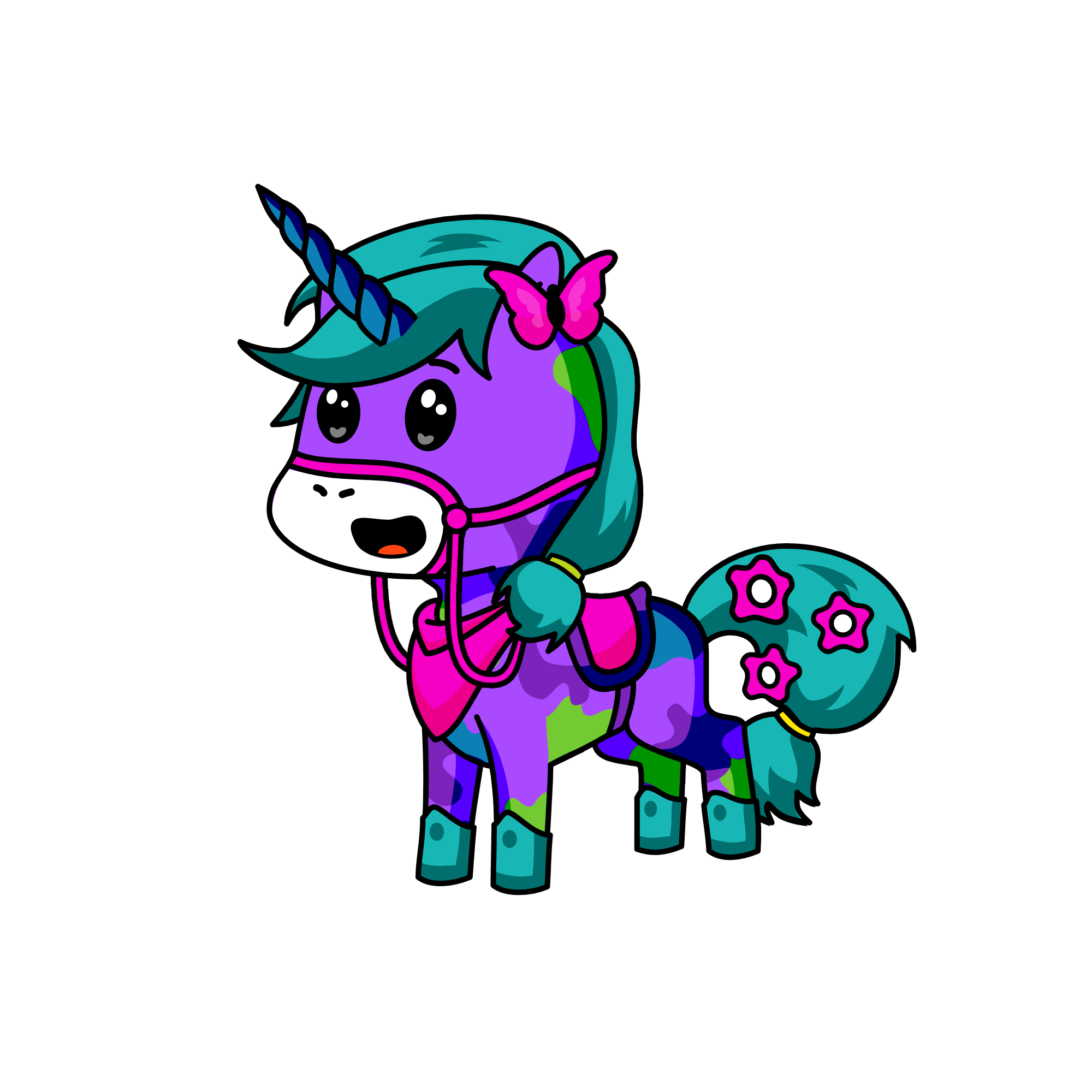 Midnight, the unicorn