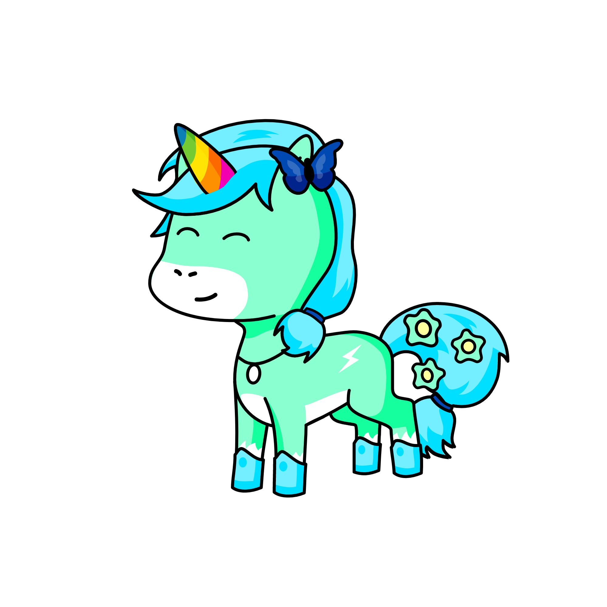 freedom, the unicorn