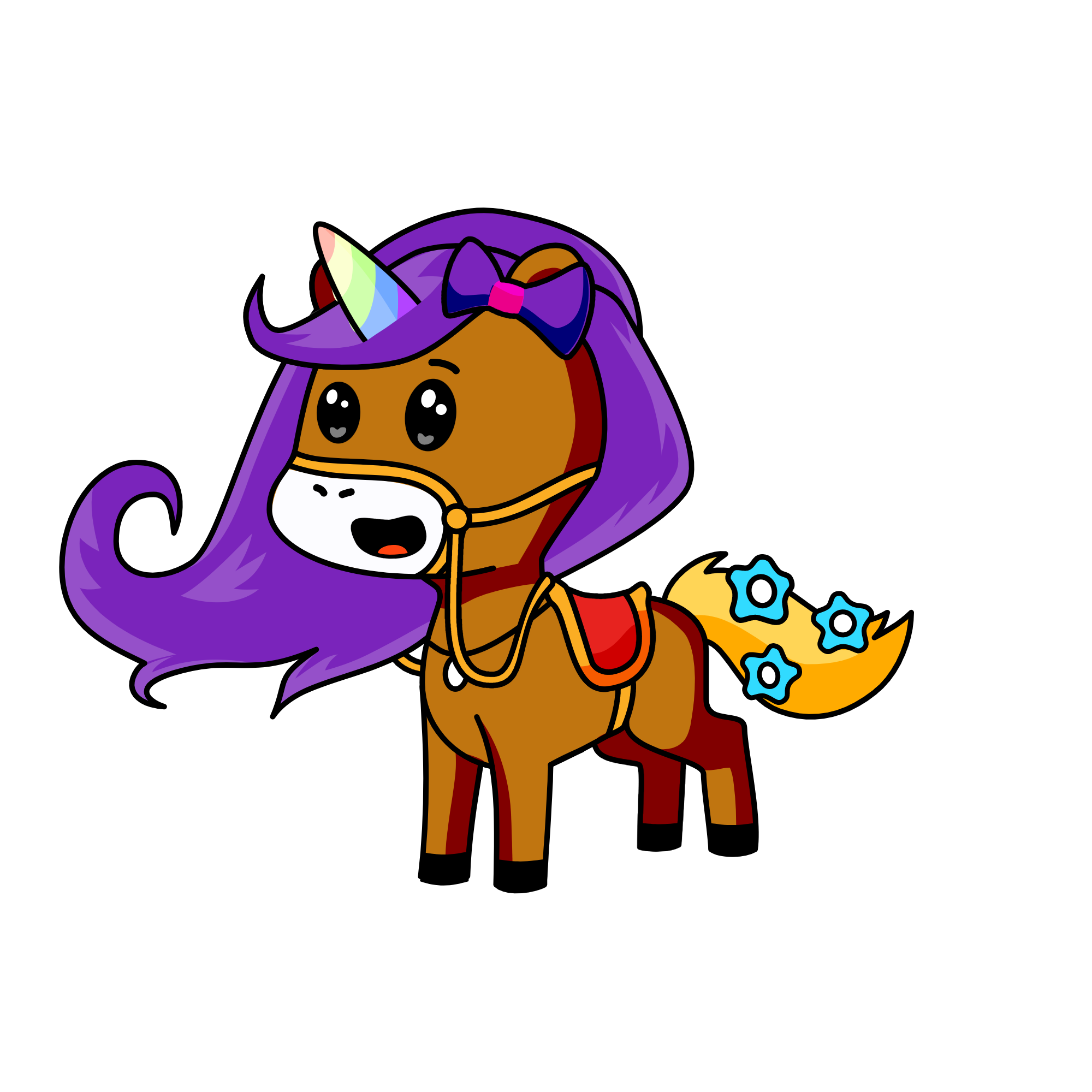 Apmau, the unicorn