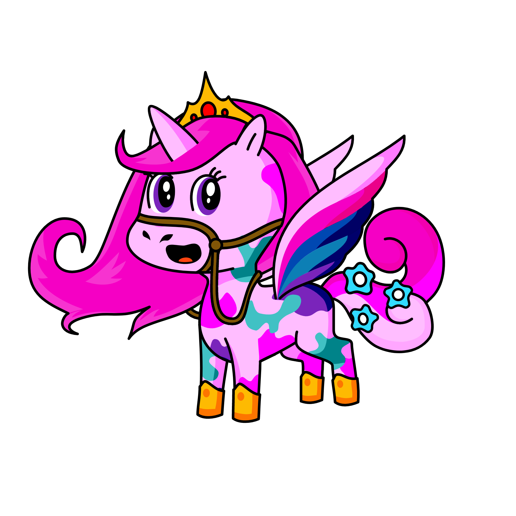 YUNILAKA, the unicorn