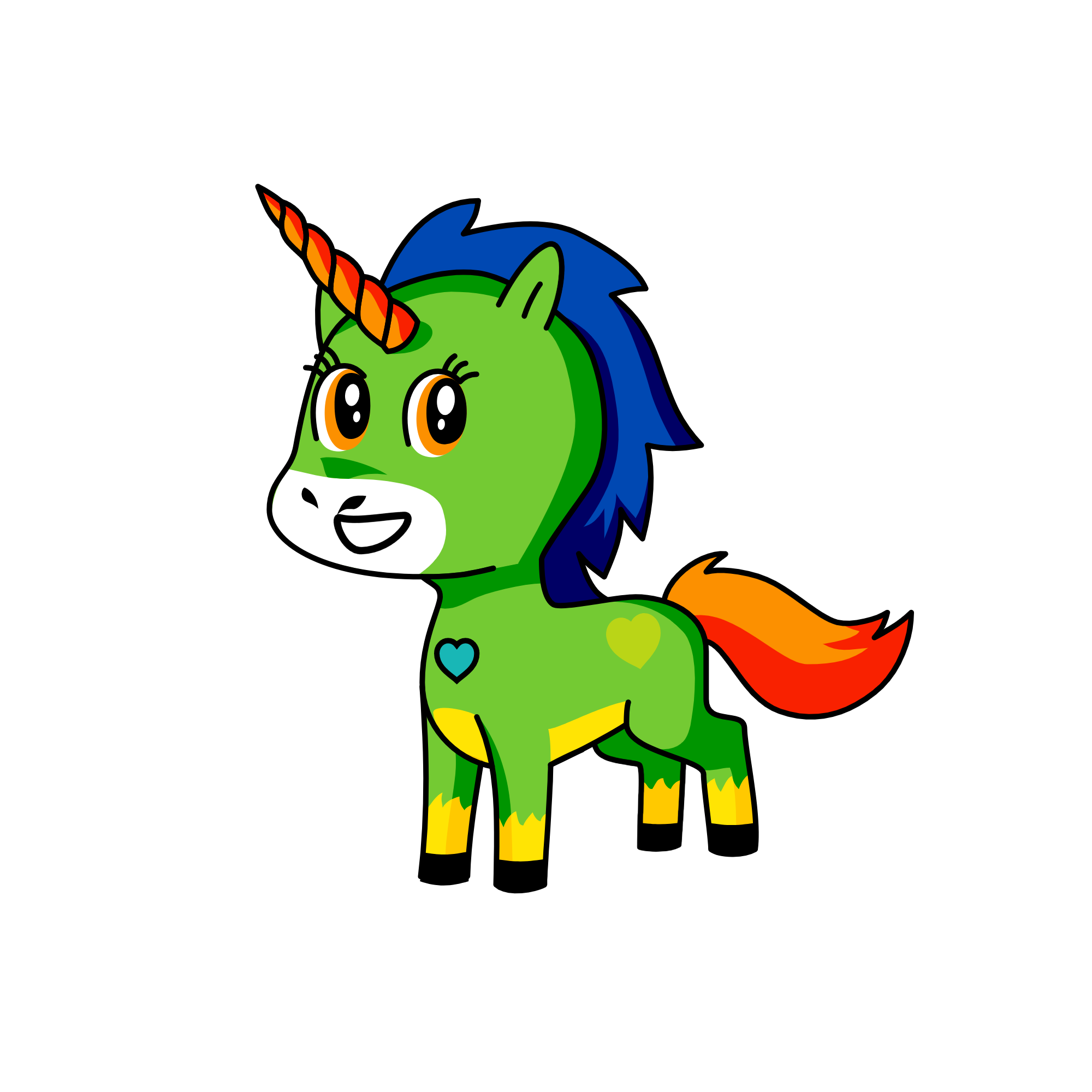 k,,, the unicorn