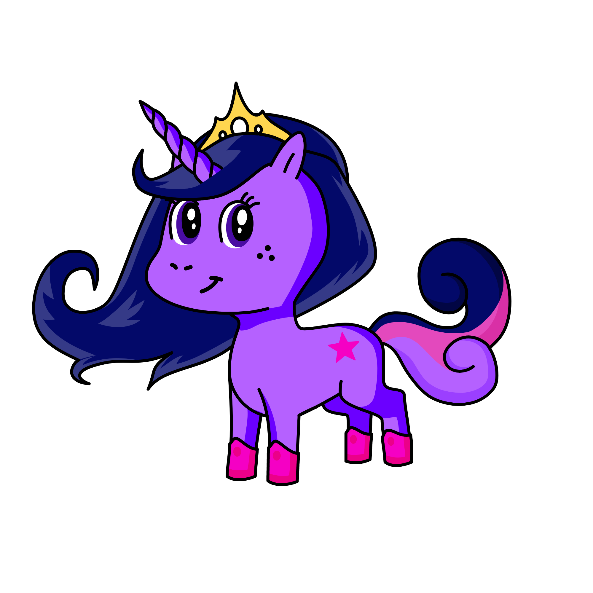 Princess Twilight Sparkle, the unicorn