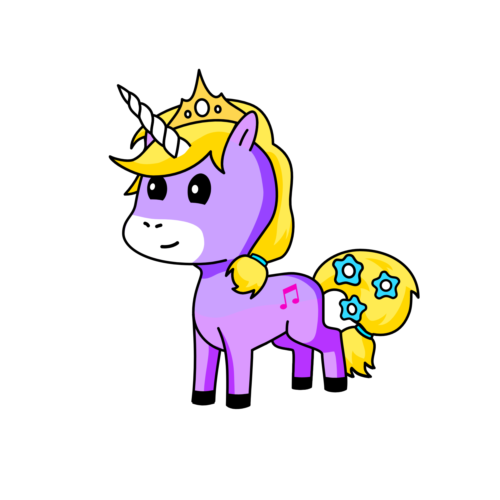 Sugarcube, the unicorn