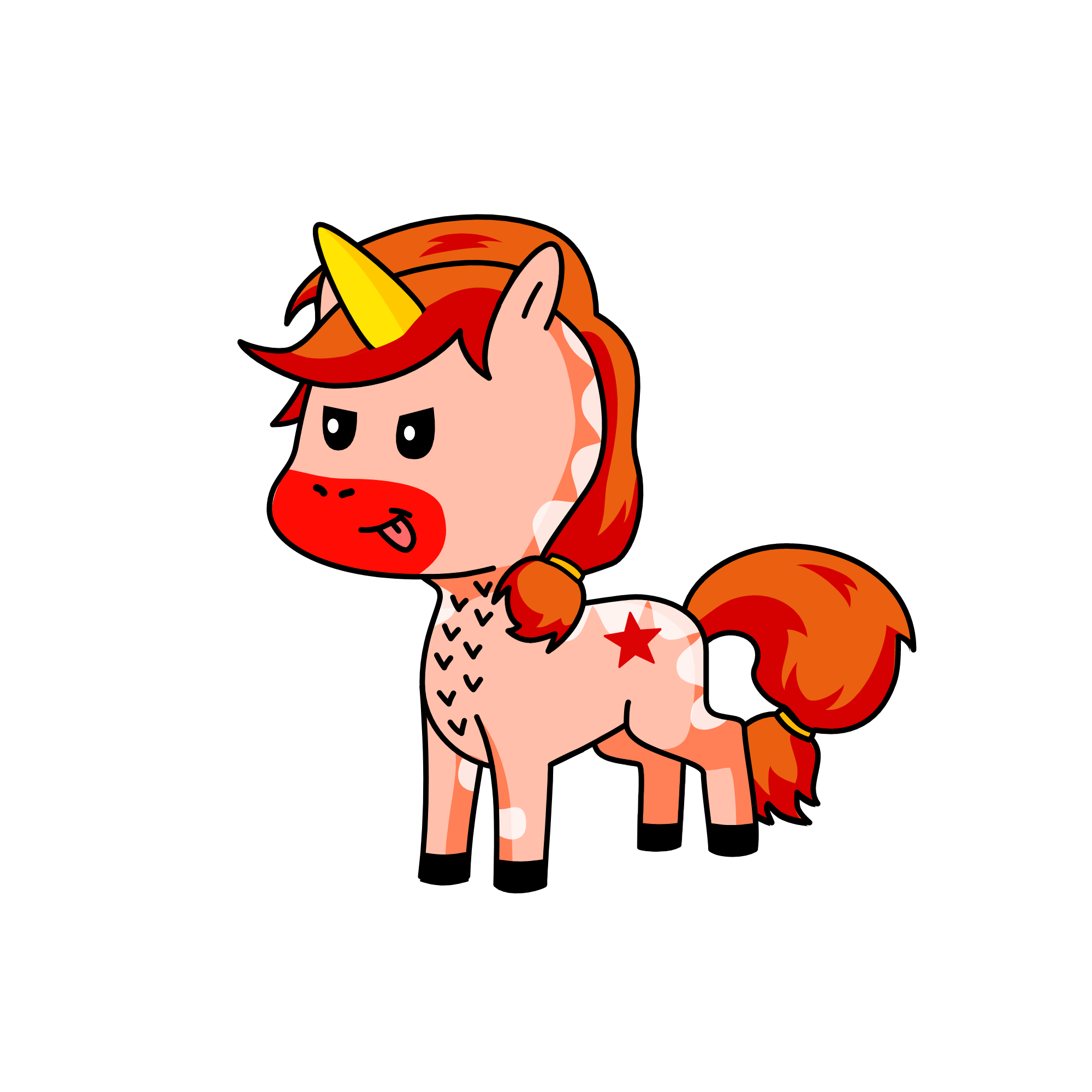 sandy, the unicorn