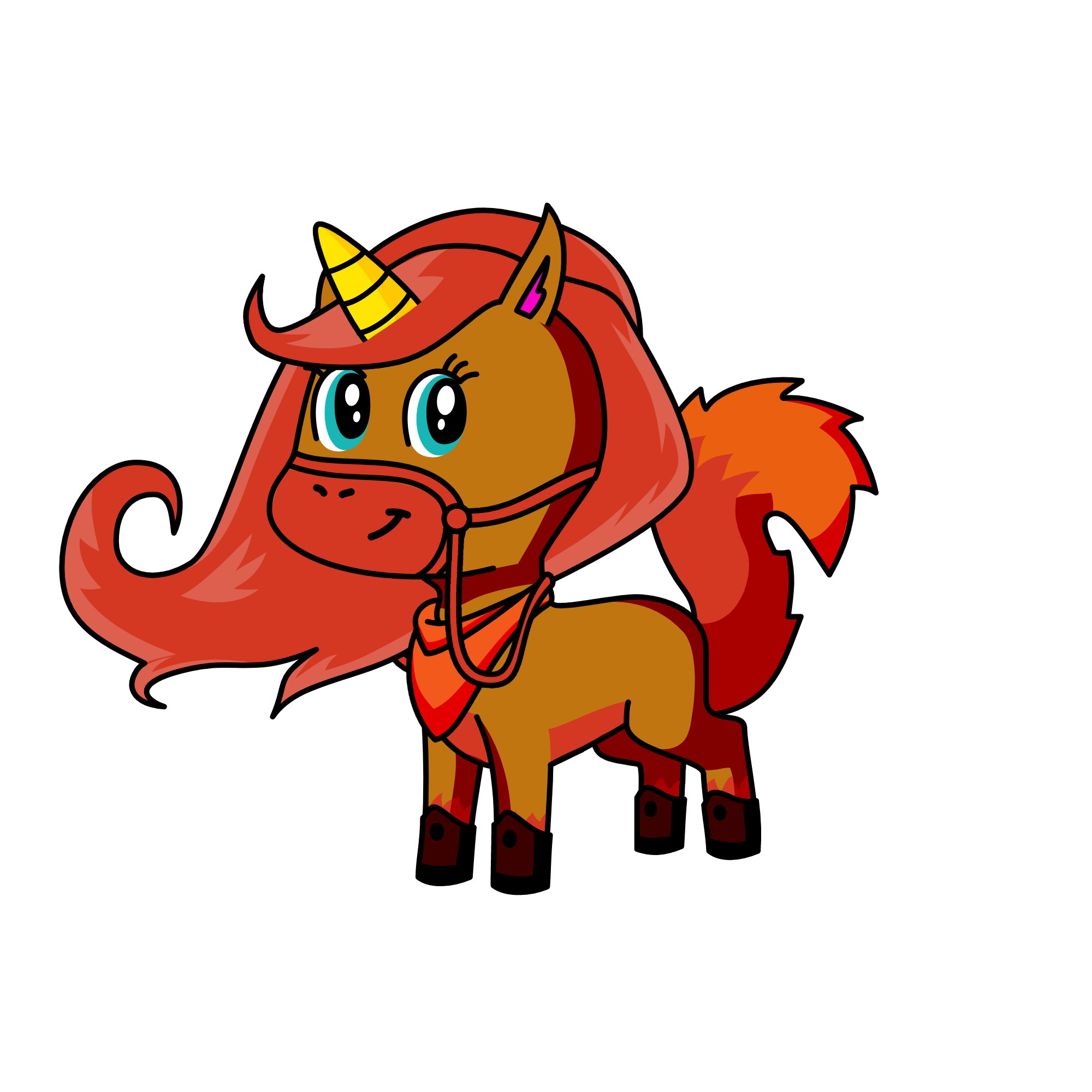 Emery, the unicorn
